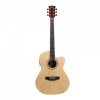Richtone 39inch RT39CEQ 3 BAND EQ Natural glossy cutaway guitar