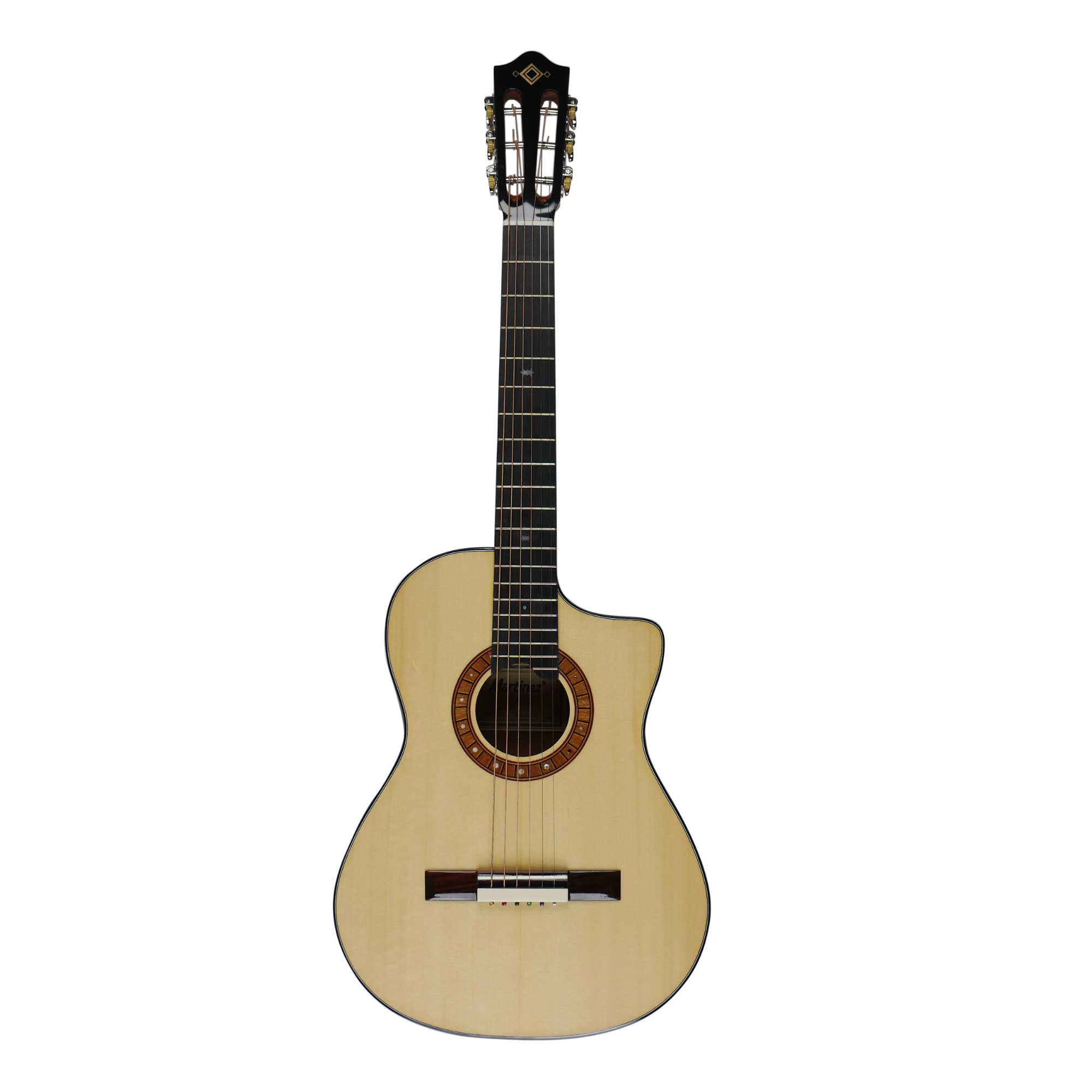 MARTINEZ M Pop Folk - natural cutaway acoustic guitar