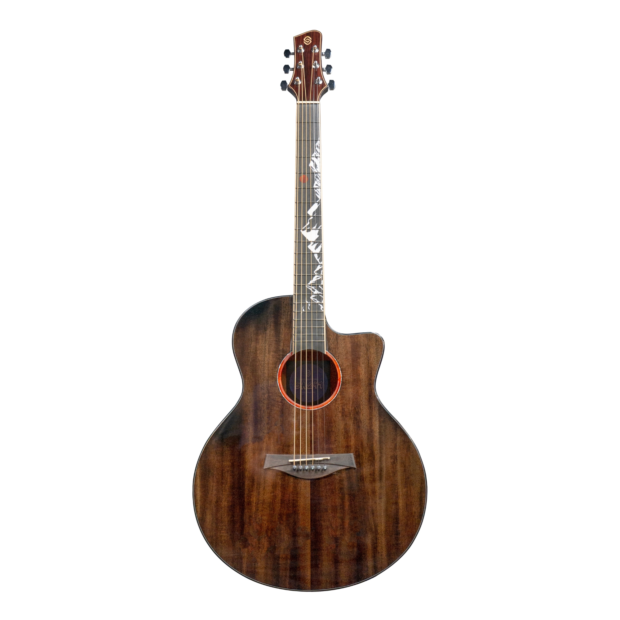 Strydom GA241C Red moon Acoustic guitar Black
