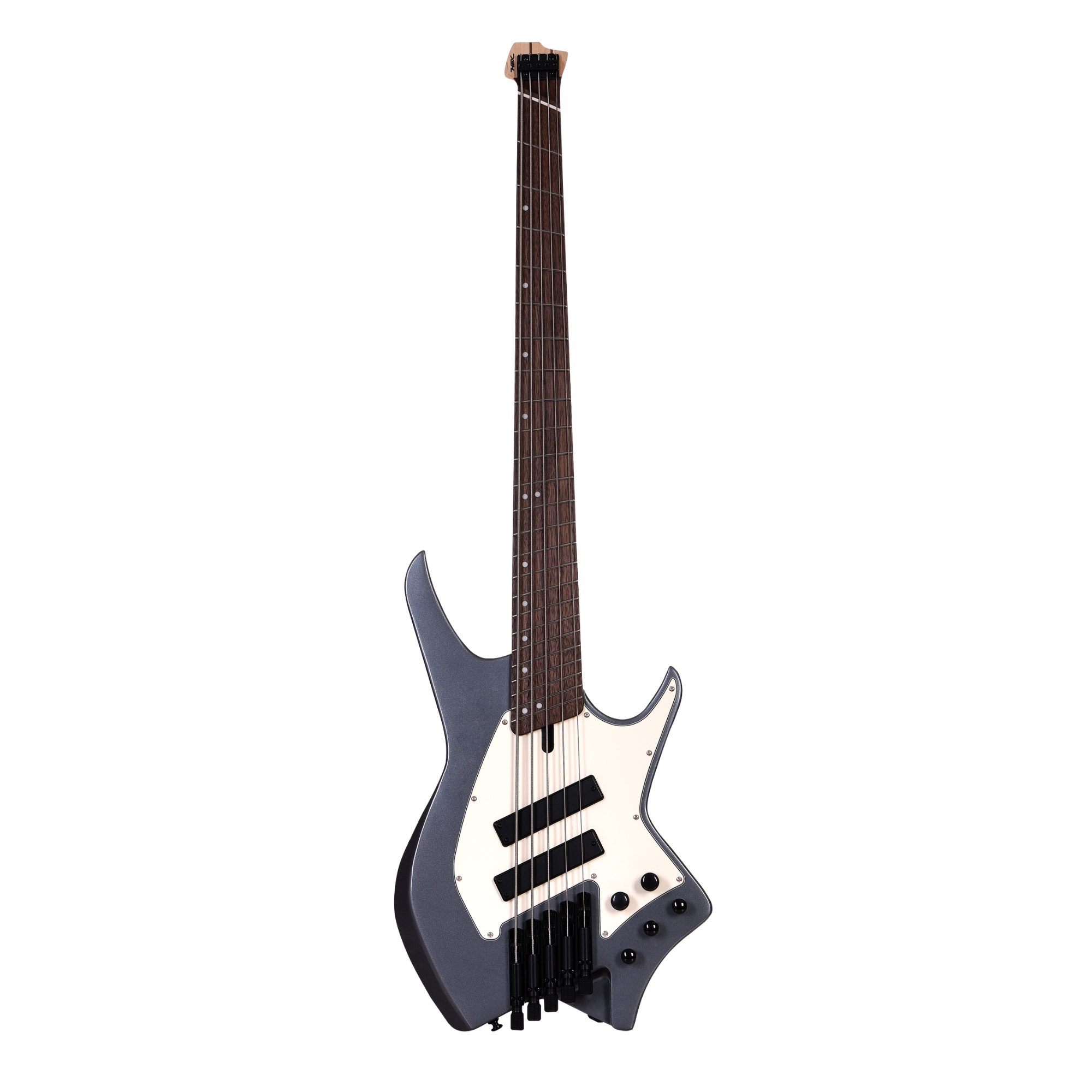 Hex NB505G GMG GUNMETAL GRAY Headless bass 5 string SS frets
