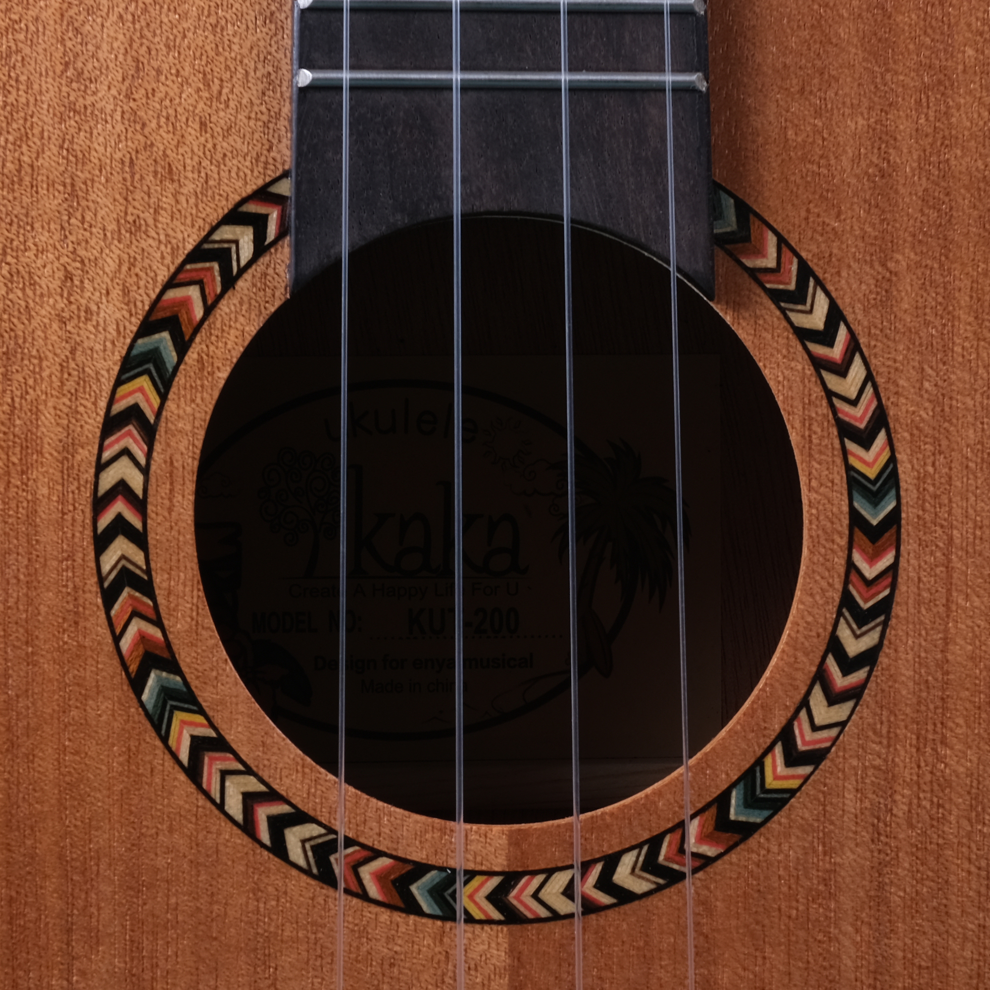 Enya KUT 200  Tenor Ukulele - Natural Finish