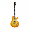 SQOE SELP900 Lemon burst Les Paul Electric Guitar with Hardcase