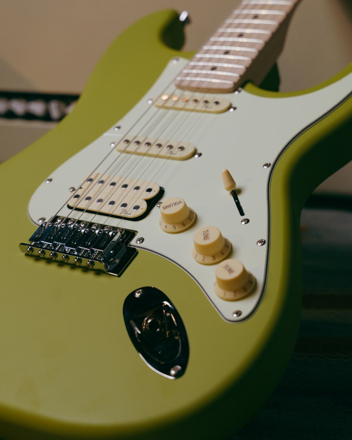 Strydom ST20M Laser Lime Electric Guitar HSS