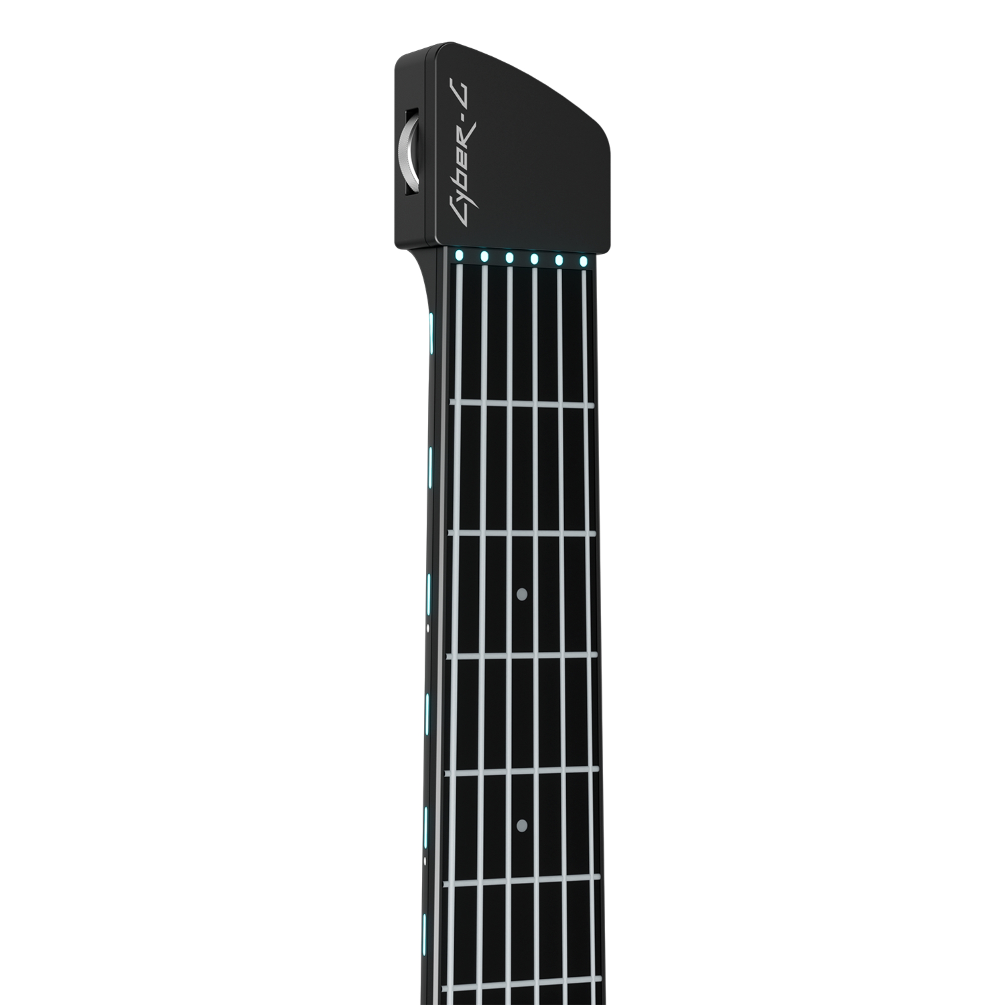 Enya CYBER-G String model Stringless Smart Guitar Foldable Travel Backing Guitar Built-in Drum Machine Bassline 20 instrument Sounds for One-Man Band App Interactive Chord Sheets For Adults Teens Black