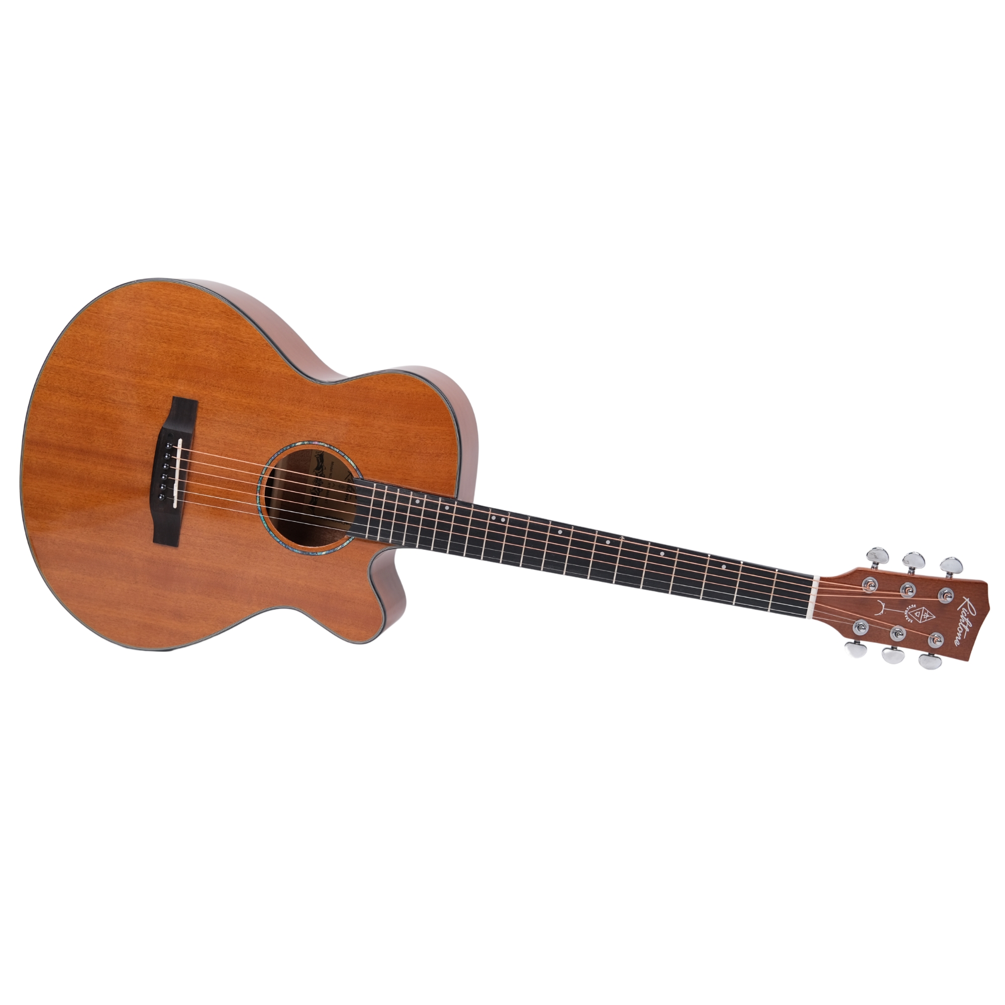 Richtone RT39C MG all Mahogany cutaway guitar Natural gloss