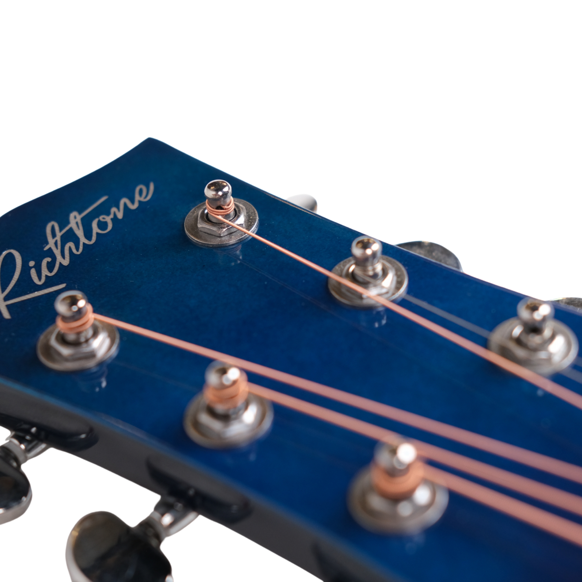 Richtone 39inch RT39CEQ 3 BAND EQ Blueburst glossy cutaway guitar