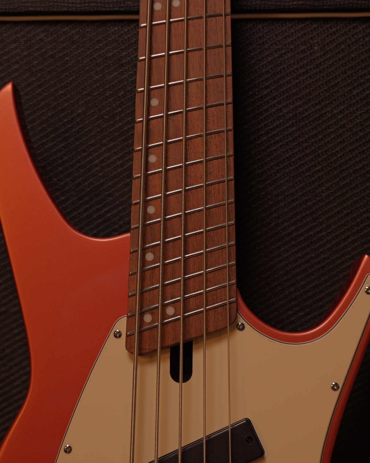 HEX NB505G Metallic Rose Gold Headless Bass  5-String Multiscale