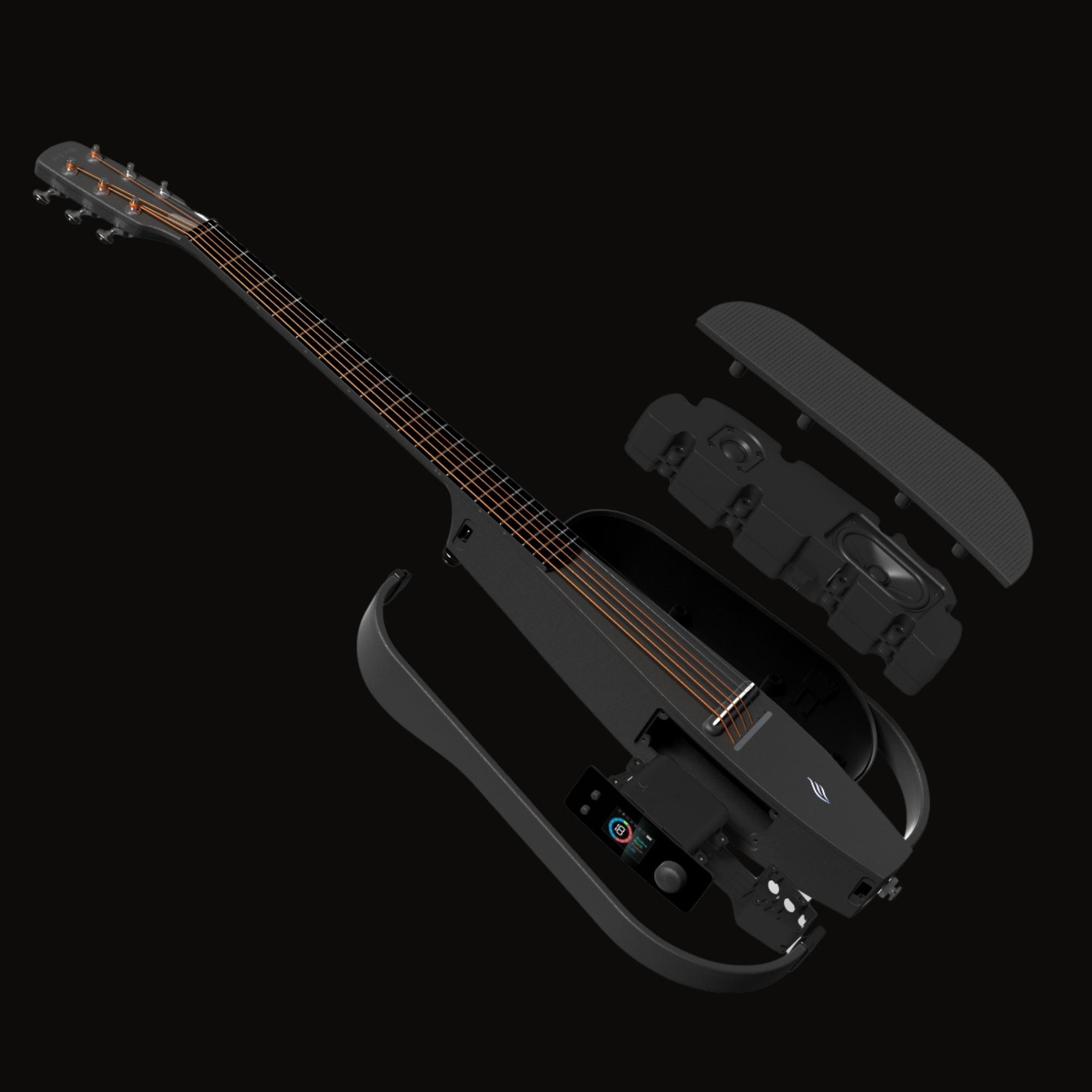 Enya NexG SE Smart guitar Black