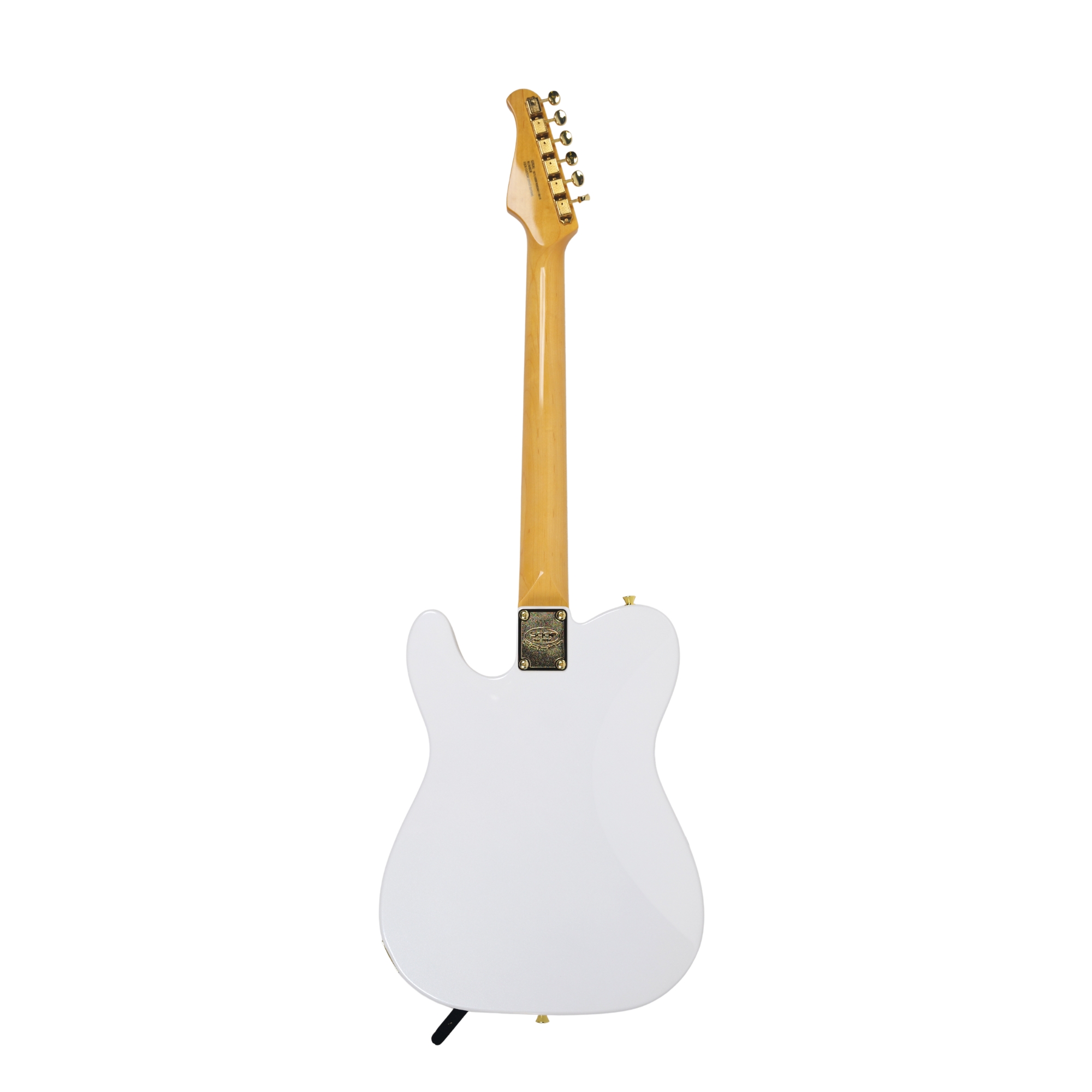 SQOE SETL1000FR  Pearl white Premium Custom Telecaster with Bigsby Tremolo  ABS Case