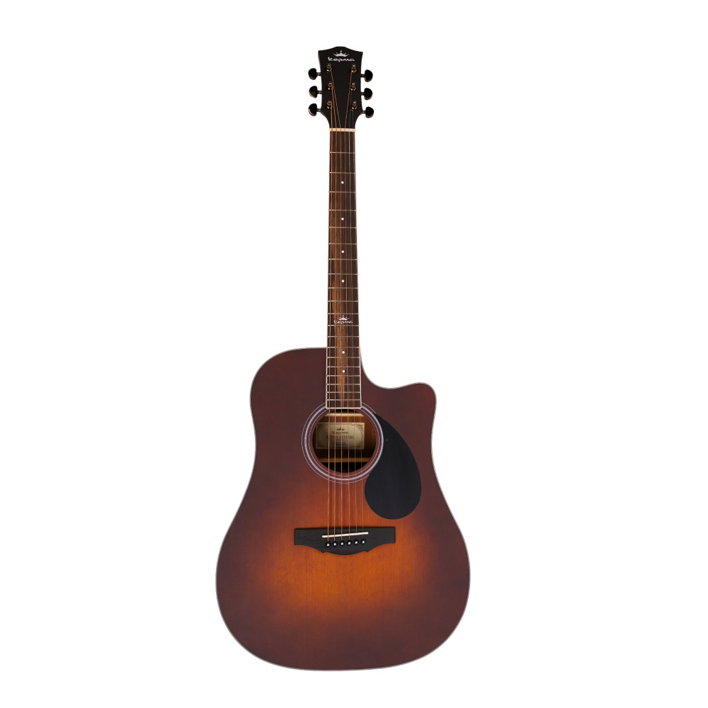 Image of Kepma D1C Acoustic Guitar  Crimson satin