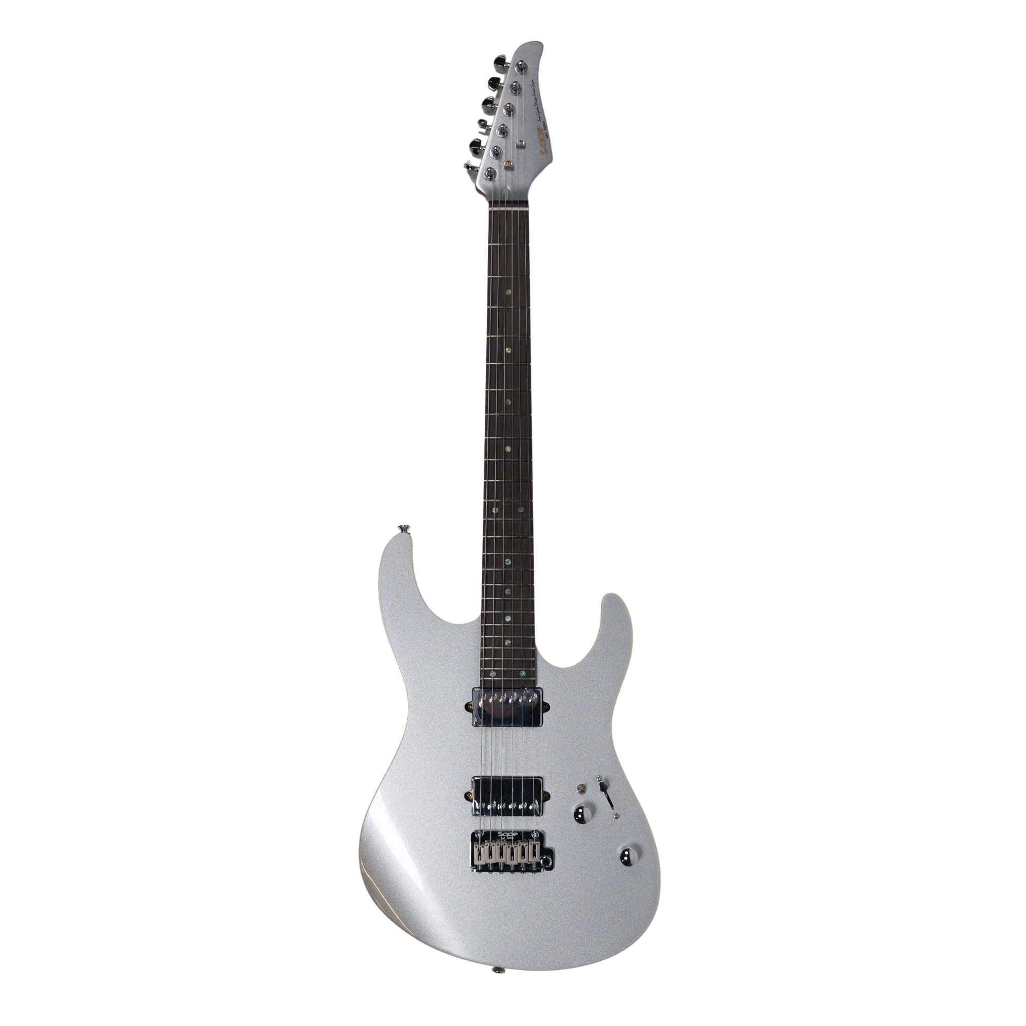 SQOE SEIB500 Sparkling Silver HH Super Strat series