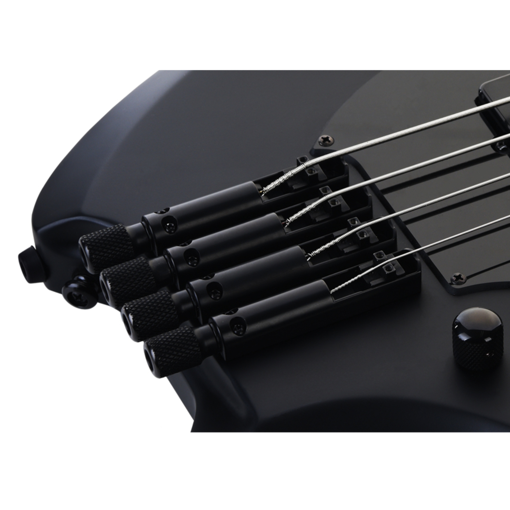 Hex NB300S BK BLACK Headless bass 4 string SS frets