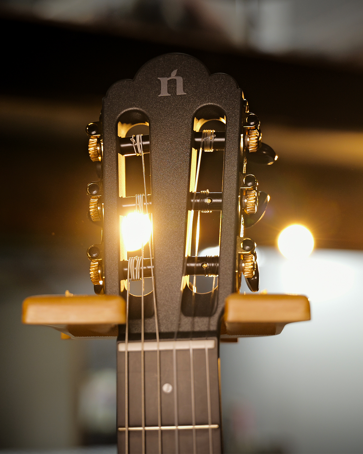 Natasha Cosmos NSX Carbon Fibre Classical Guitar with Smart Pickup Cosmic black