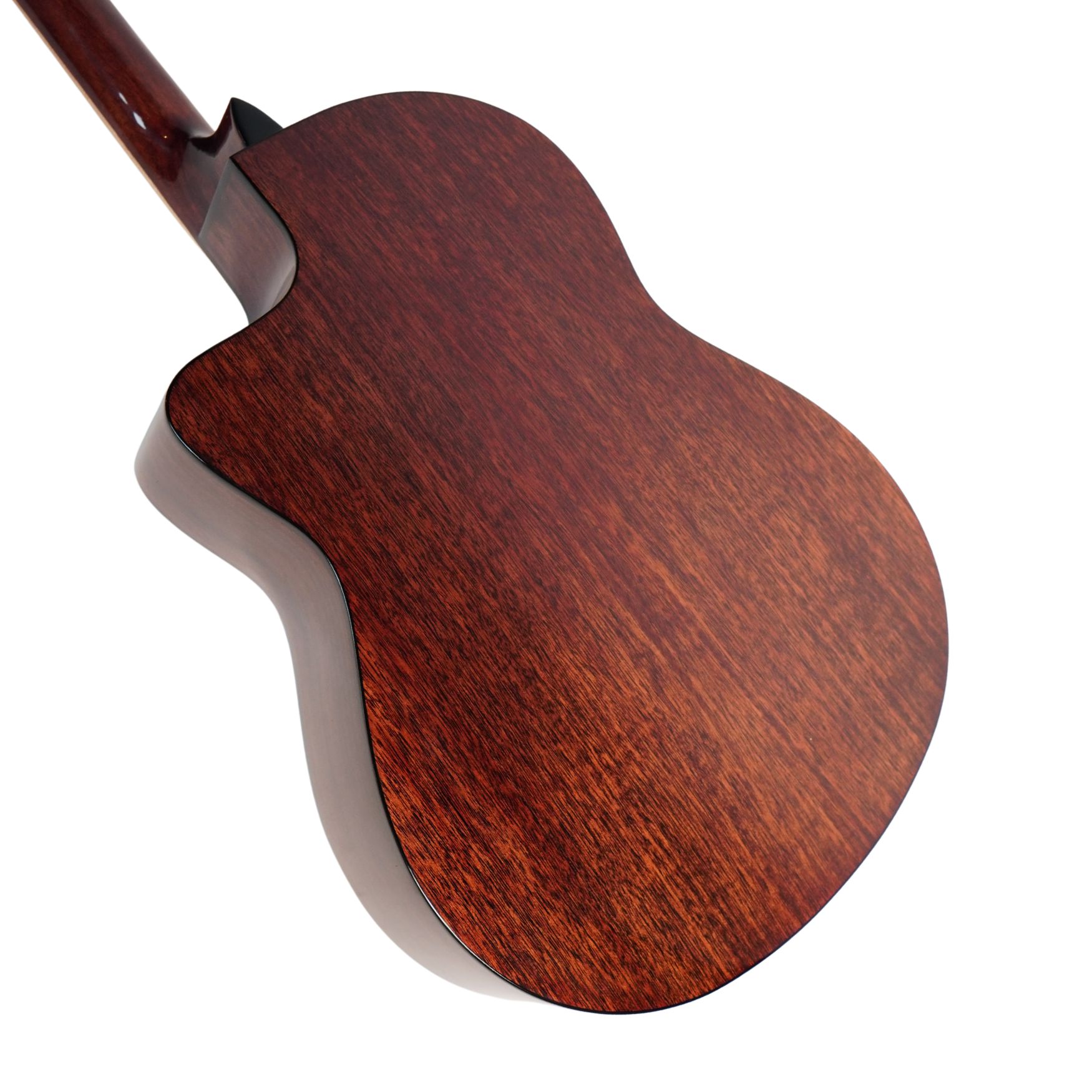 Strydom F139C 39inch all mahogany acoustic guitar trans black gloss