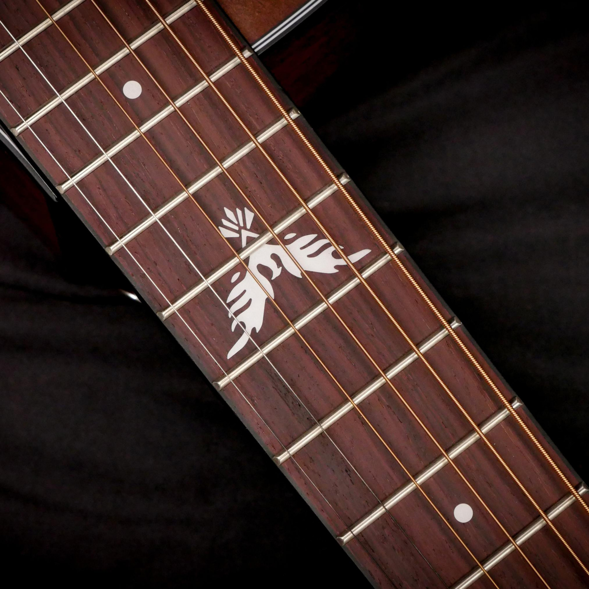 Kepma F0-BE Phoenix Series Solid Top with Fishman sonitone Semi-Acoustic Guitar - Cherry Red Matt