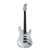 SQOE SEST610 HSS Electric Guitar - Frosted Silver