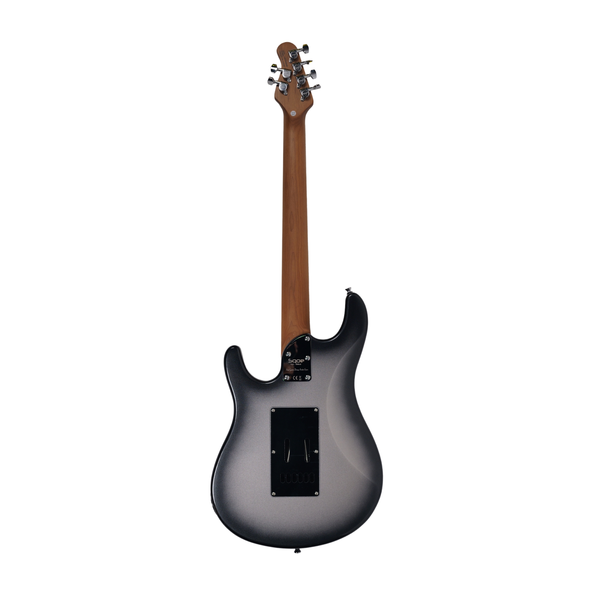 SQOE SEMS200 MWA Metallic Silverburst HSS Alnico 5 Electric Guitar
