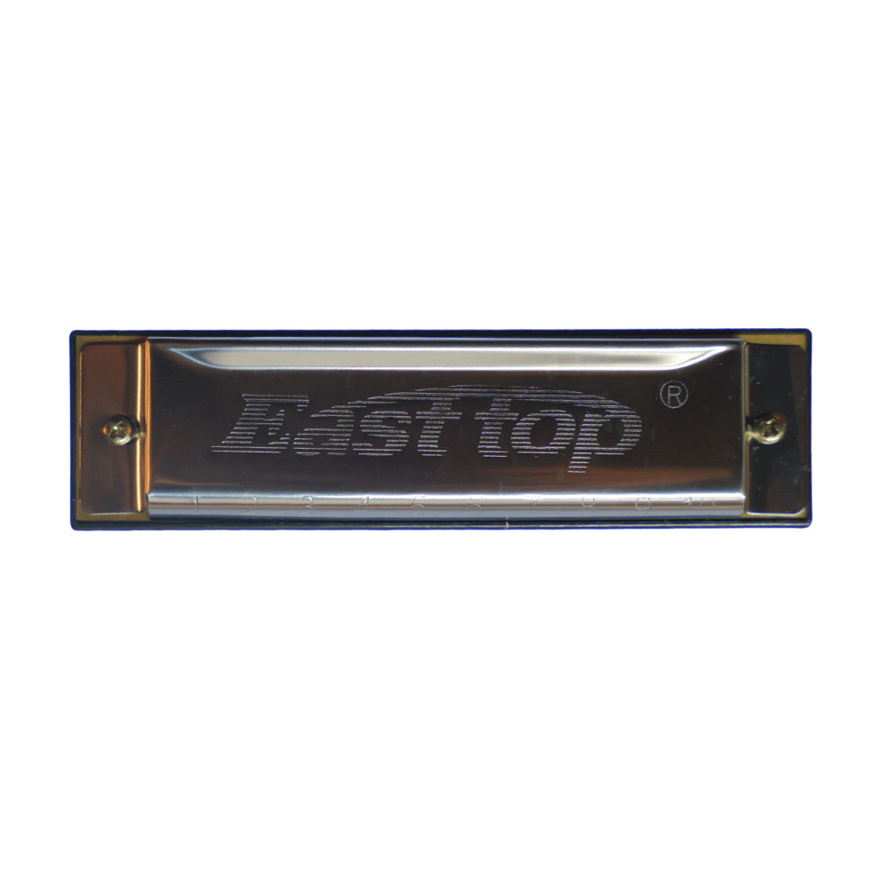 Image of East top 10 Holes 40 Tones Professional Chromatic Harmonica Key of C, Harmonica for Adults, Professional Player and Students(T10-40)