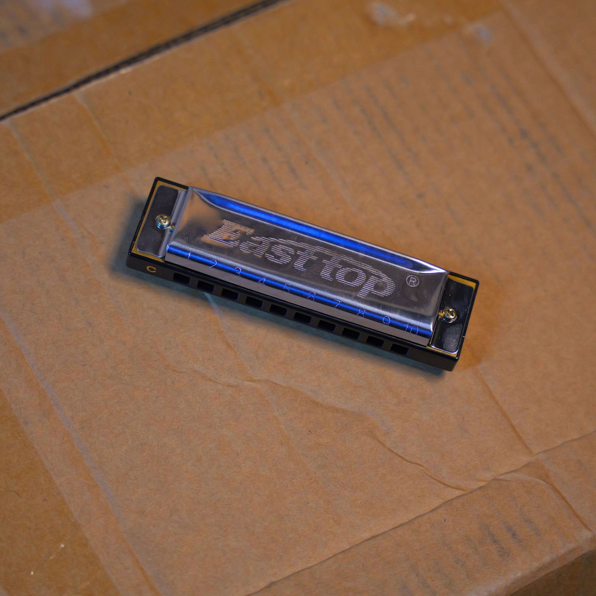 East top 10 Holes 40 Tones Professional Chromatic Harmonica Key of C Harmonica for Adults Professional Player and StudentsT10-40