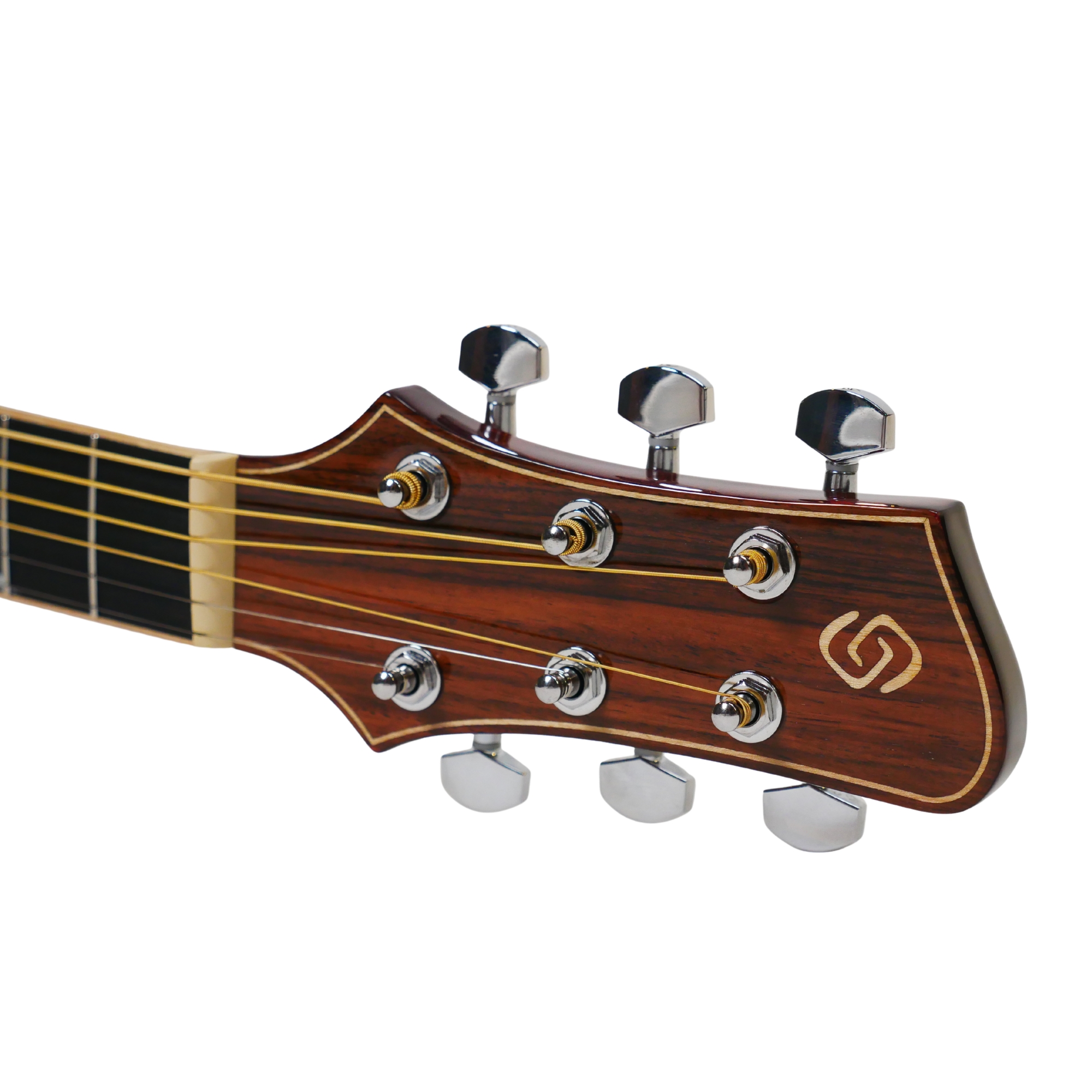 Strydom D241C Red moon acoustic guitar Cherry red