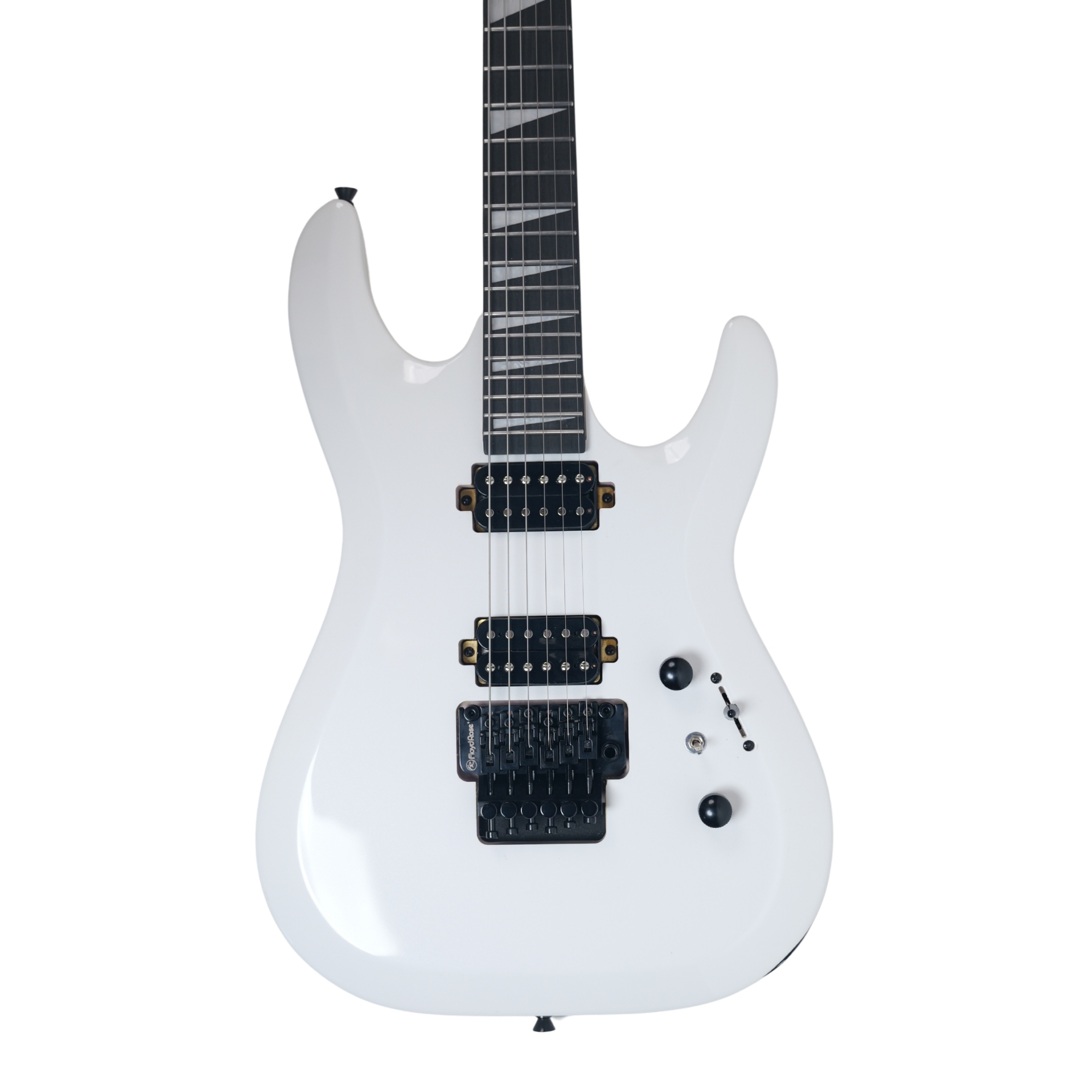 SQOE SEFR700 Ice sand white metallic HH Floyd Rose Electric Guitar  Alnico Pickups  Coil Split