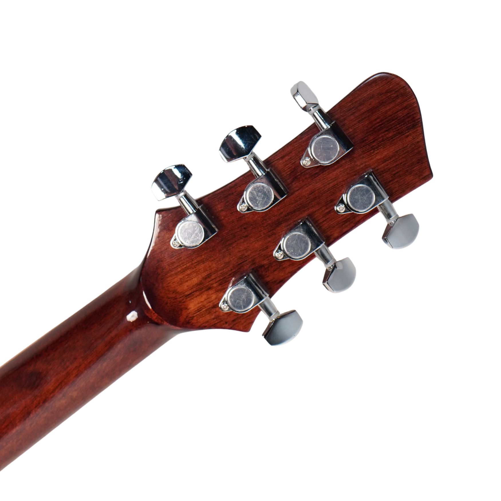Strydom F139C 39inch all mahogany acoustic guitar trans black gloss