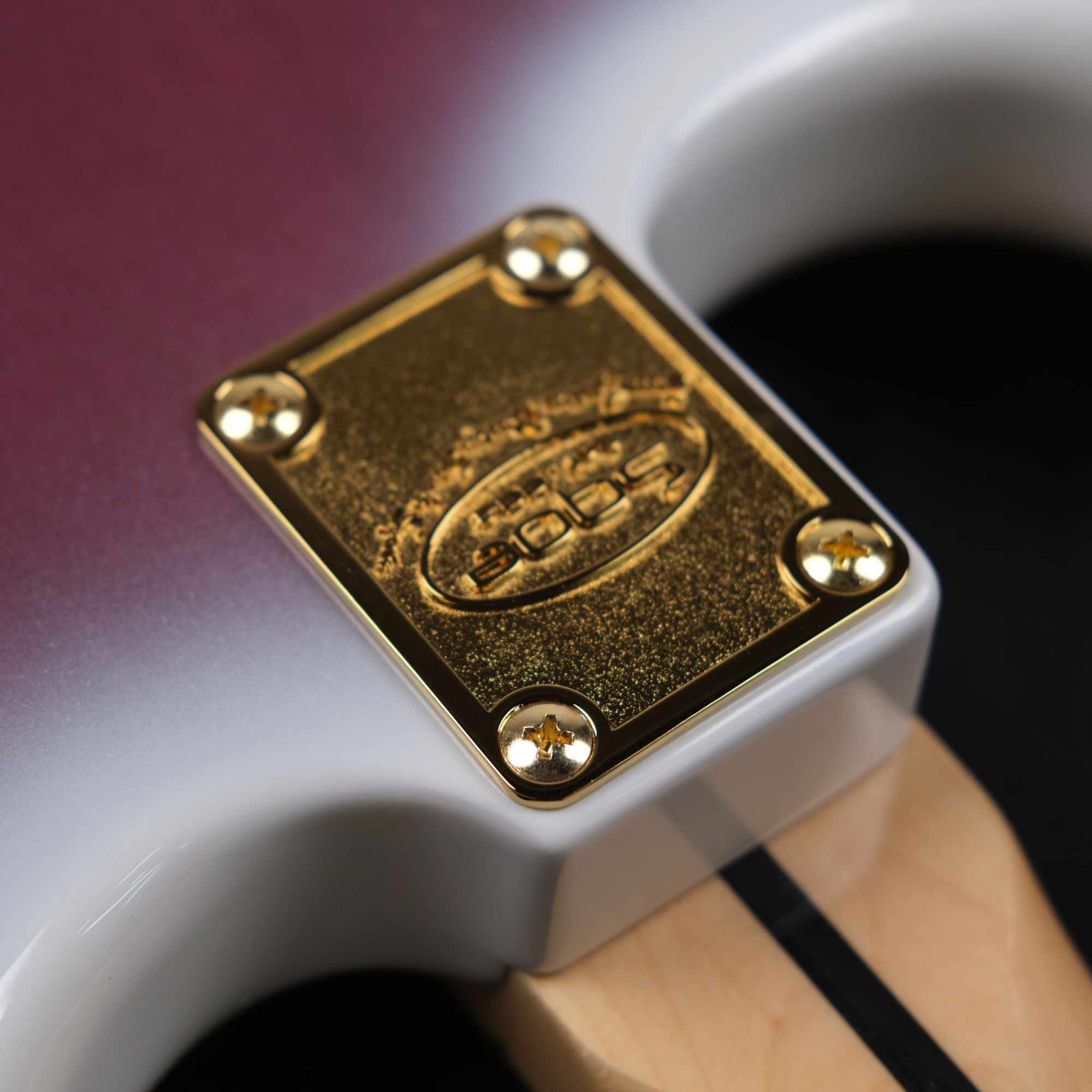 SQOE SEST900 alnico 5 HSS Flame maple top - purple haze