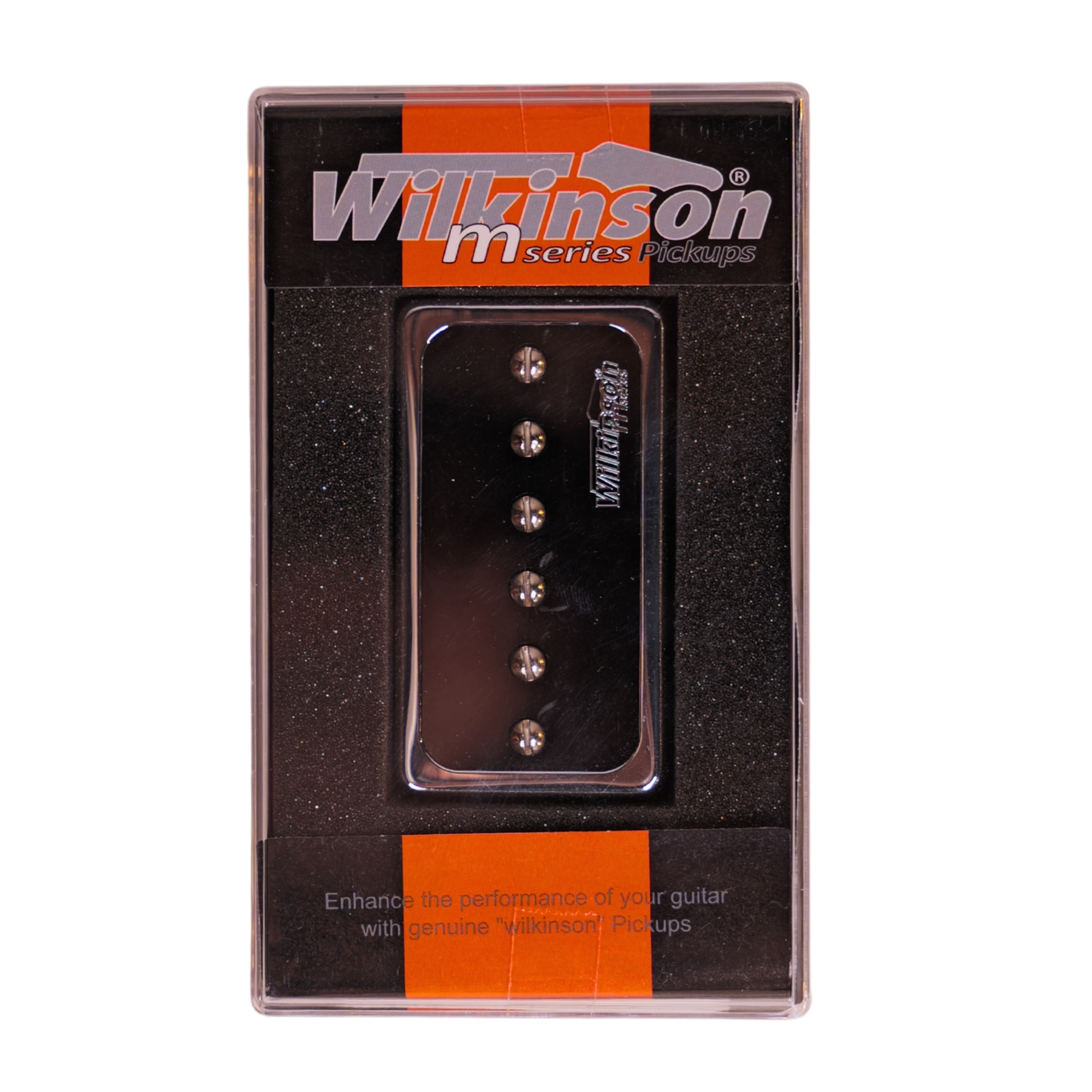 Wilkinson WOPSb P90 in Humbucker Bridge Pickup Chrome M-Series