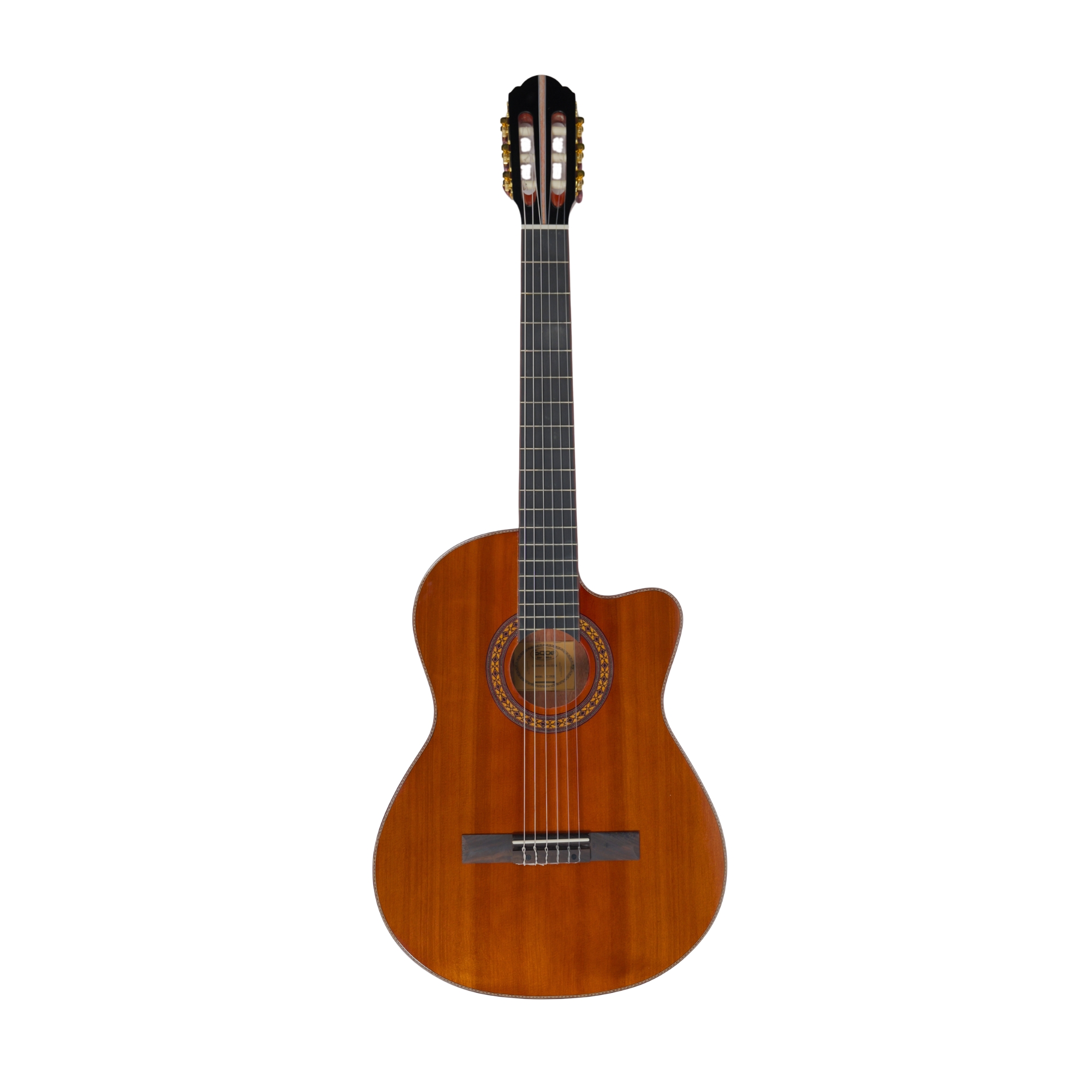 SQOE EC3968 Cedar Natural Classical Guitar
