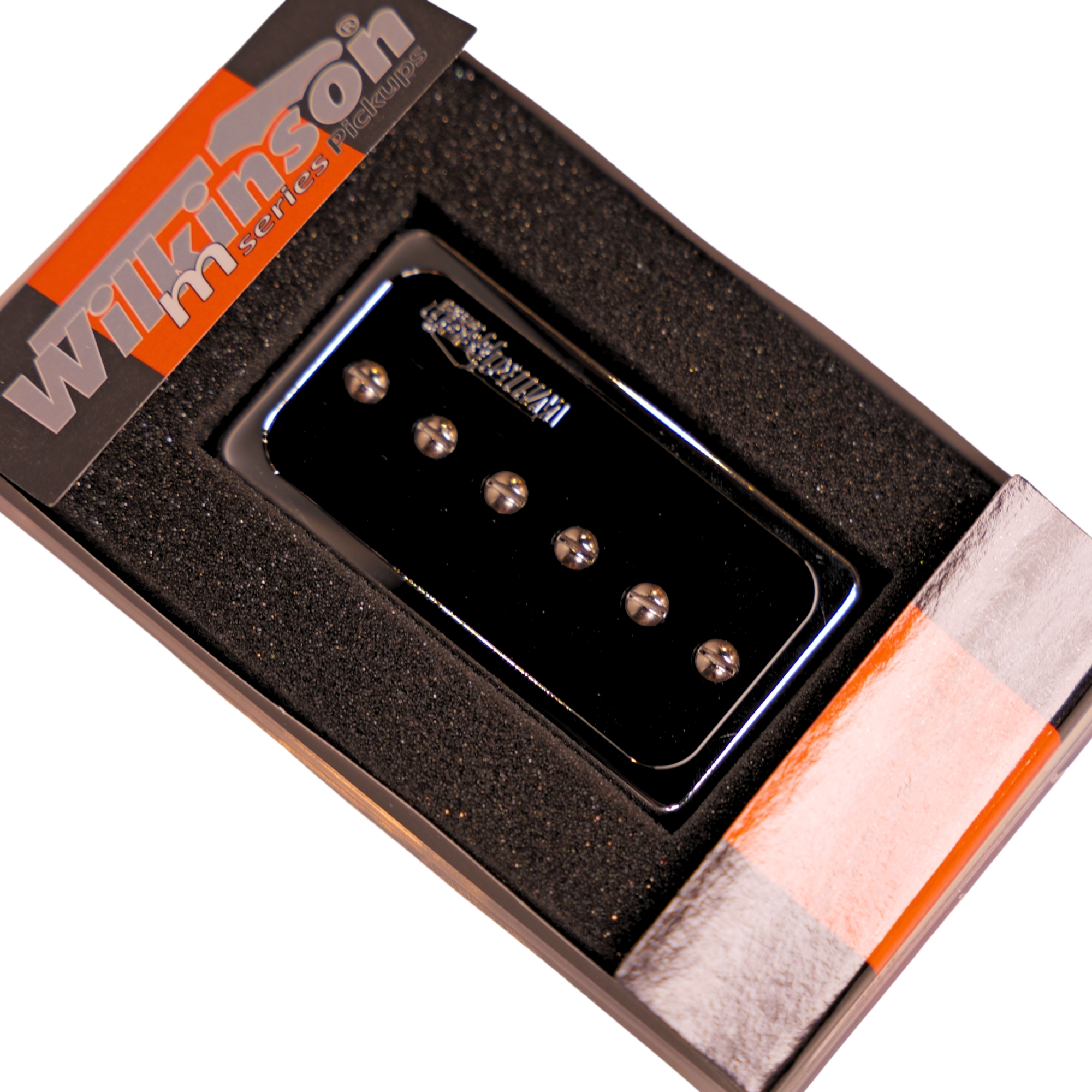 Wilkinson WOPSb P90 in Humbucker Bridge Pickup Chrome M-Series