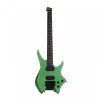 HEX N500S Headless Guitar Metallic Emerald Green – Active Pickups, Stainless Frets