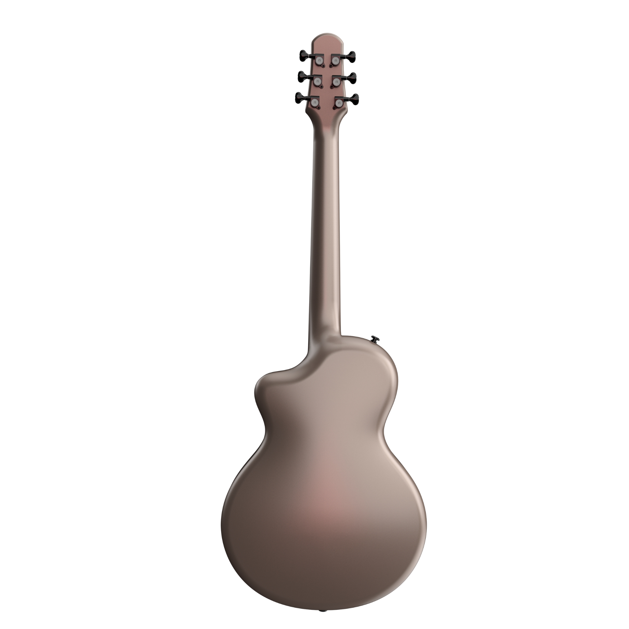 Natasha Asteroid Latte transacoustic OS1 Steel String carbon fibre guitar
