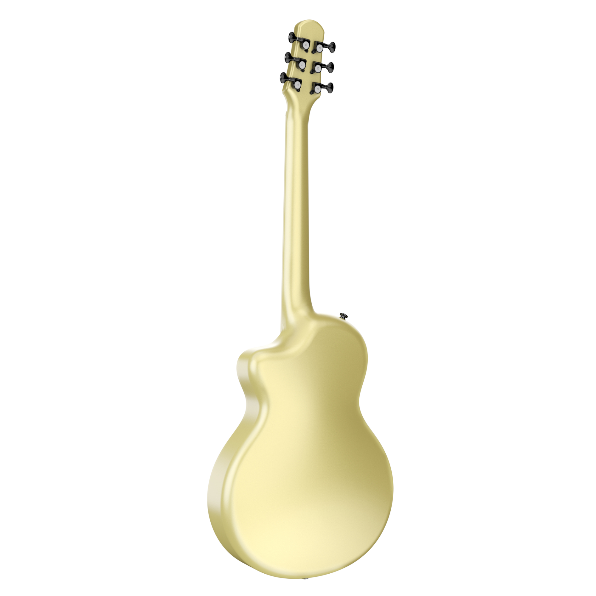 Natasha Asteroid Carbon Fibre 38 Acoustic Guitar with Bag - Glaze Gold