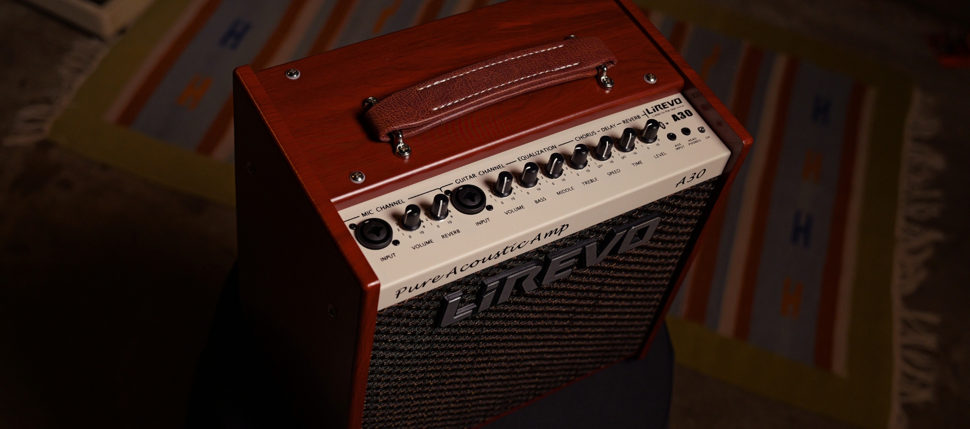 Lirevo A30 Acoustic Guitar Amplifier 30W India
