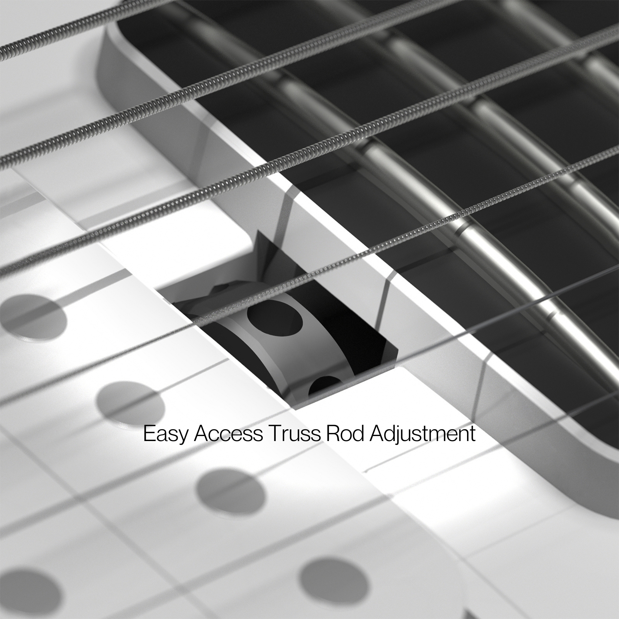 Enya Nova GO Sonic smart electric guitar white exclusive thickened bag Type-C charging cable