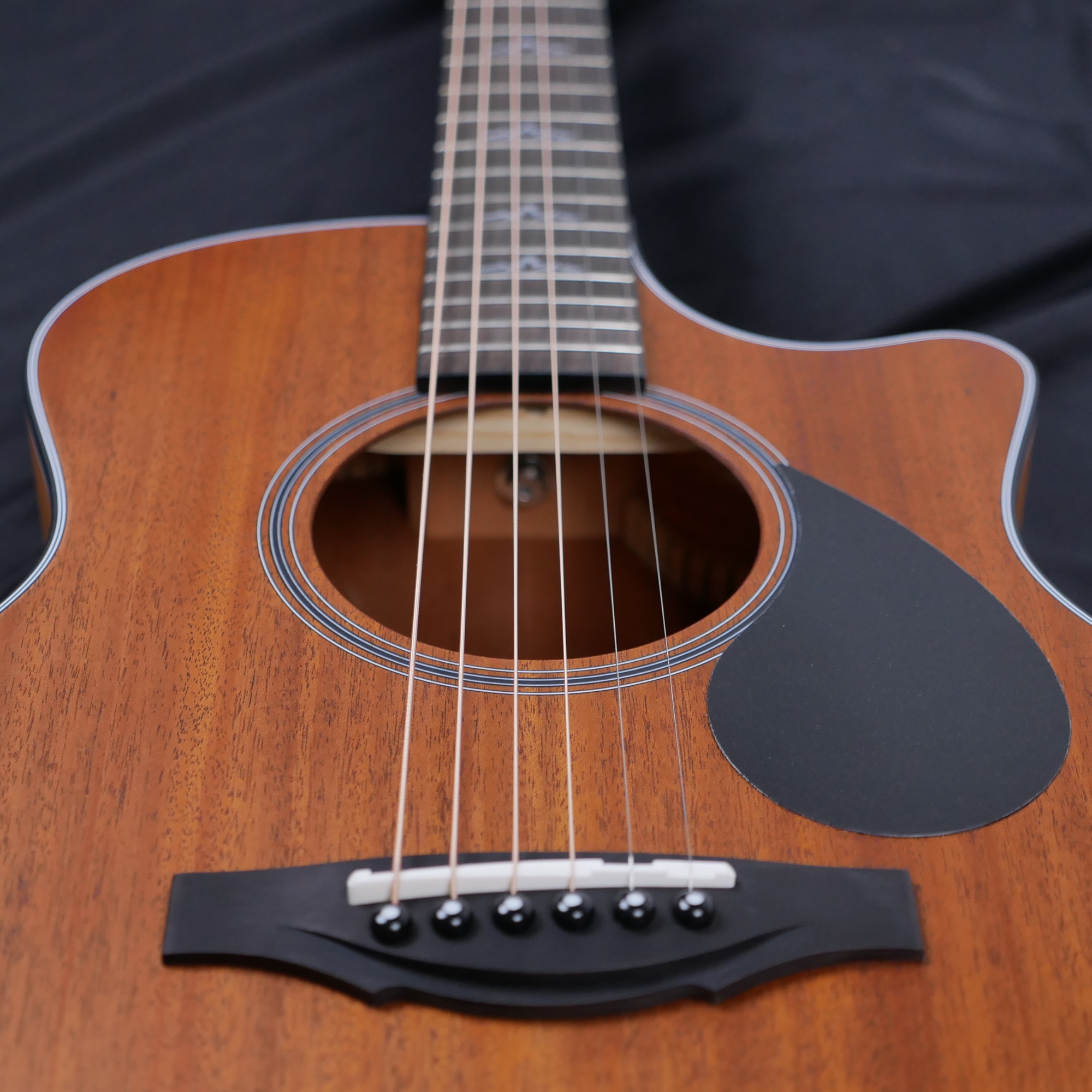 Kepma FC Mini M Elite Series 36 inch Solid Top Cutaway Travel Acoustic Guitar - Natural