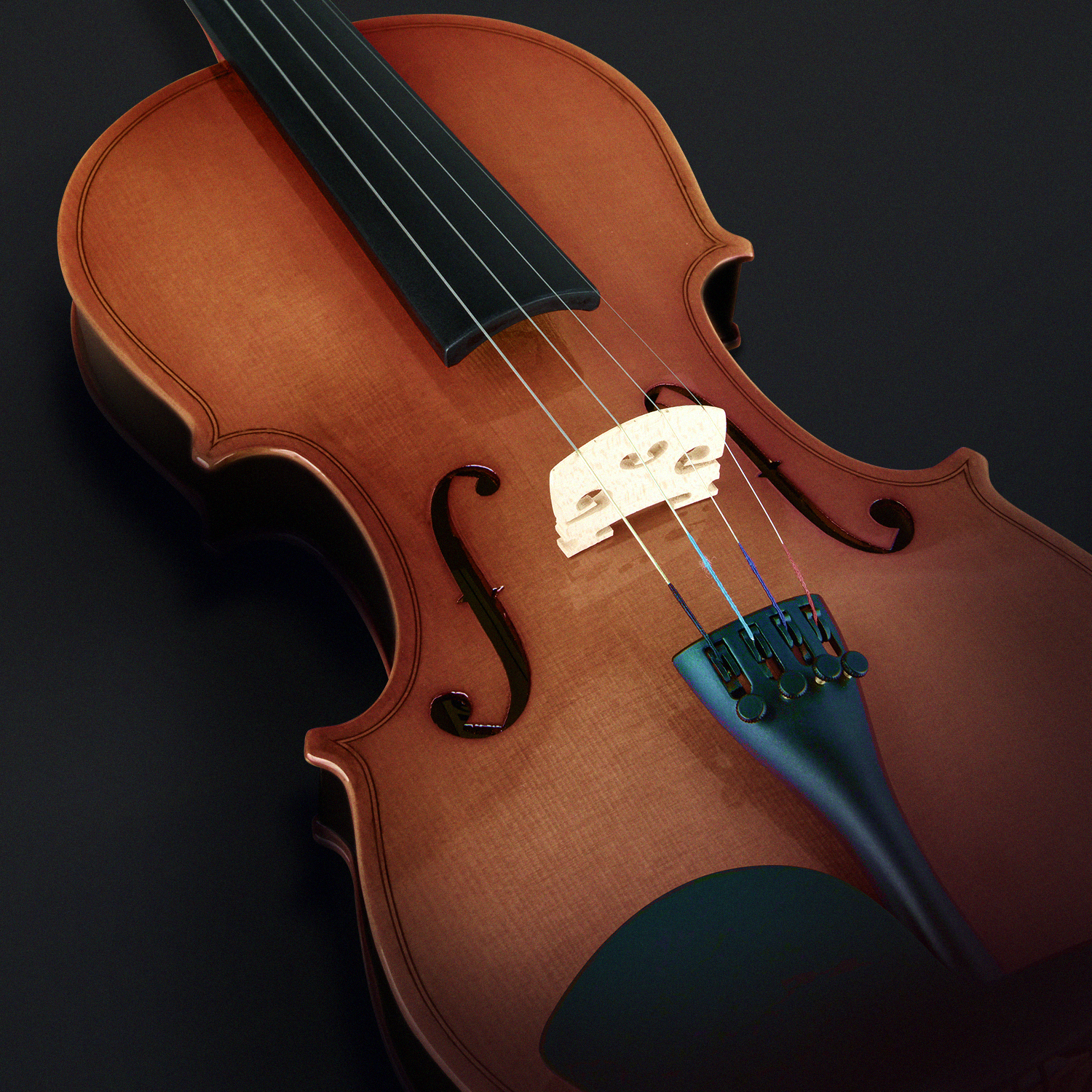 Eastar Violin EVA2 44 Full Size for Adults Violin Set for Beginners with Hard Case Rosin Shoulder Rest Bow and Extra Strings Imprinted Finger Guide on Fingerboard