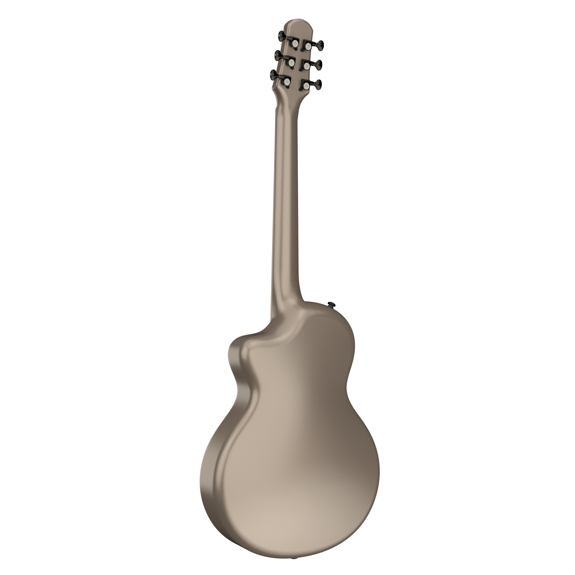 Natasha Asteroid Carbon Fibre 38 Acoustic Guitar with Bag - Latte