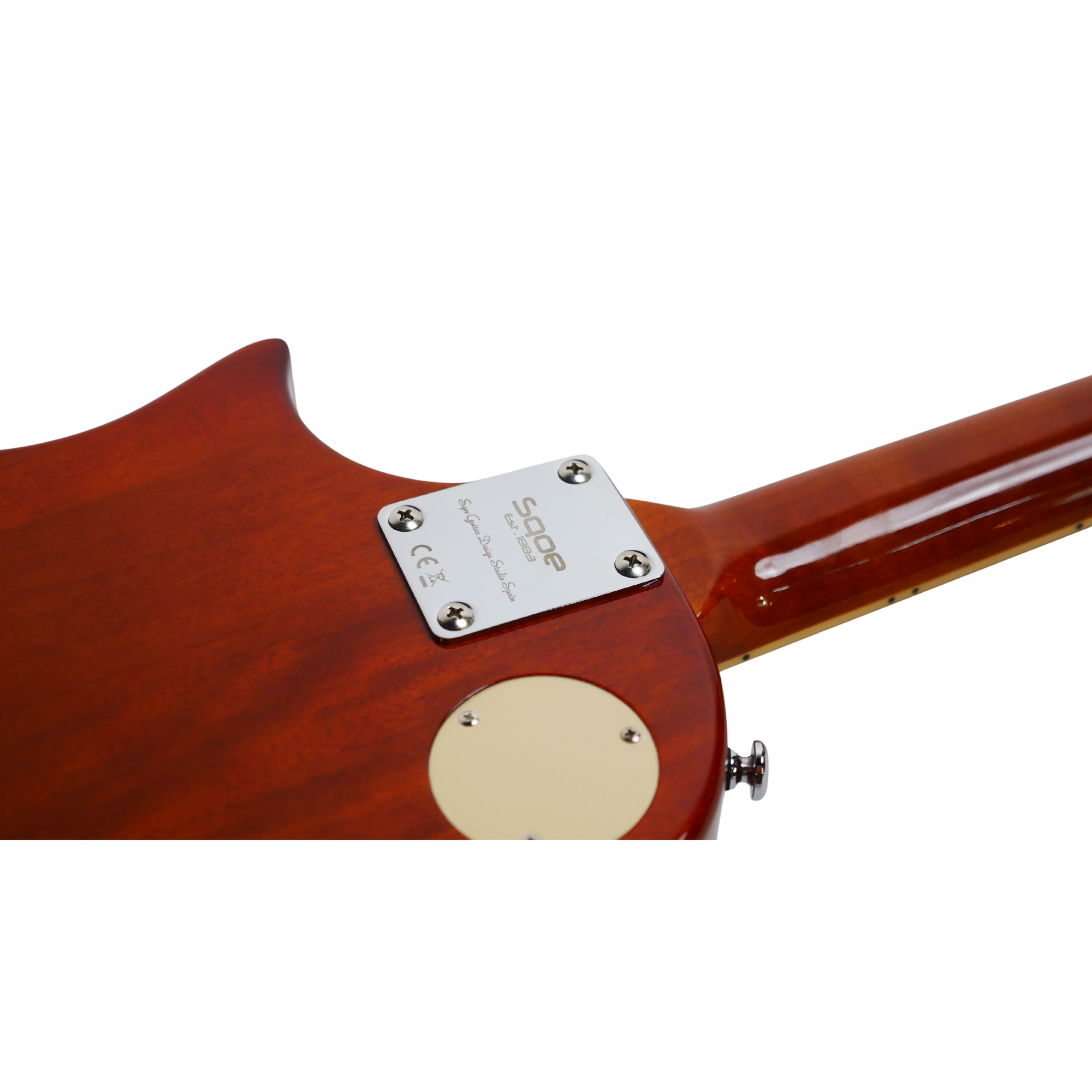 SQOE SELP110 Electric guitar Emerald Mist Les Paul Style