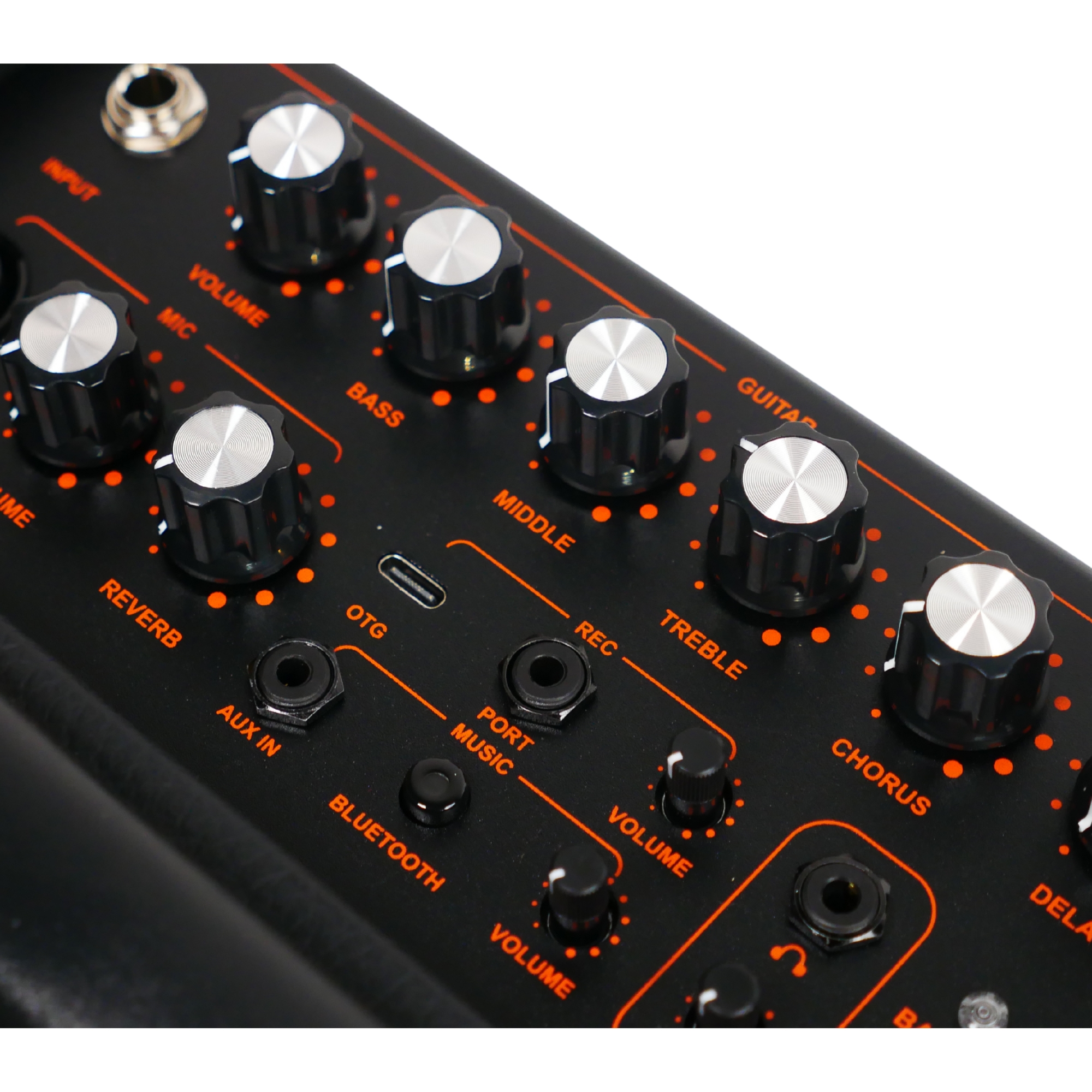 JOYO 20W AC20S Guitar Amp for Acoustic Guitar Built-in Bluetooth and Battery with Reverb Chorus Delay Effect for Practicing and Outdoors
