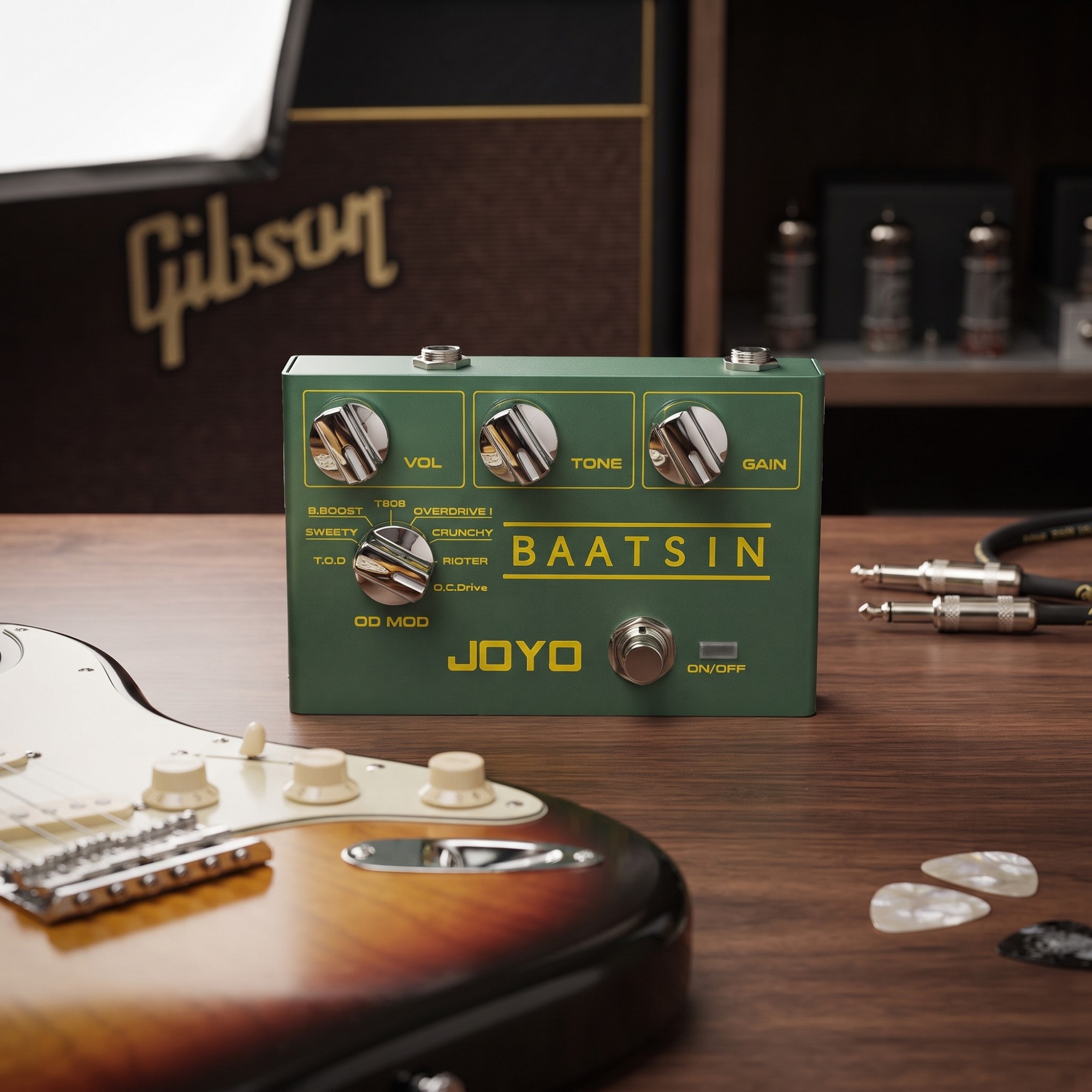Joyo R-11 Baatsin 8 Mode Overdrive Pedal