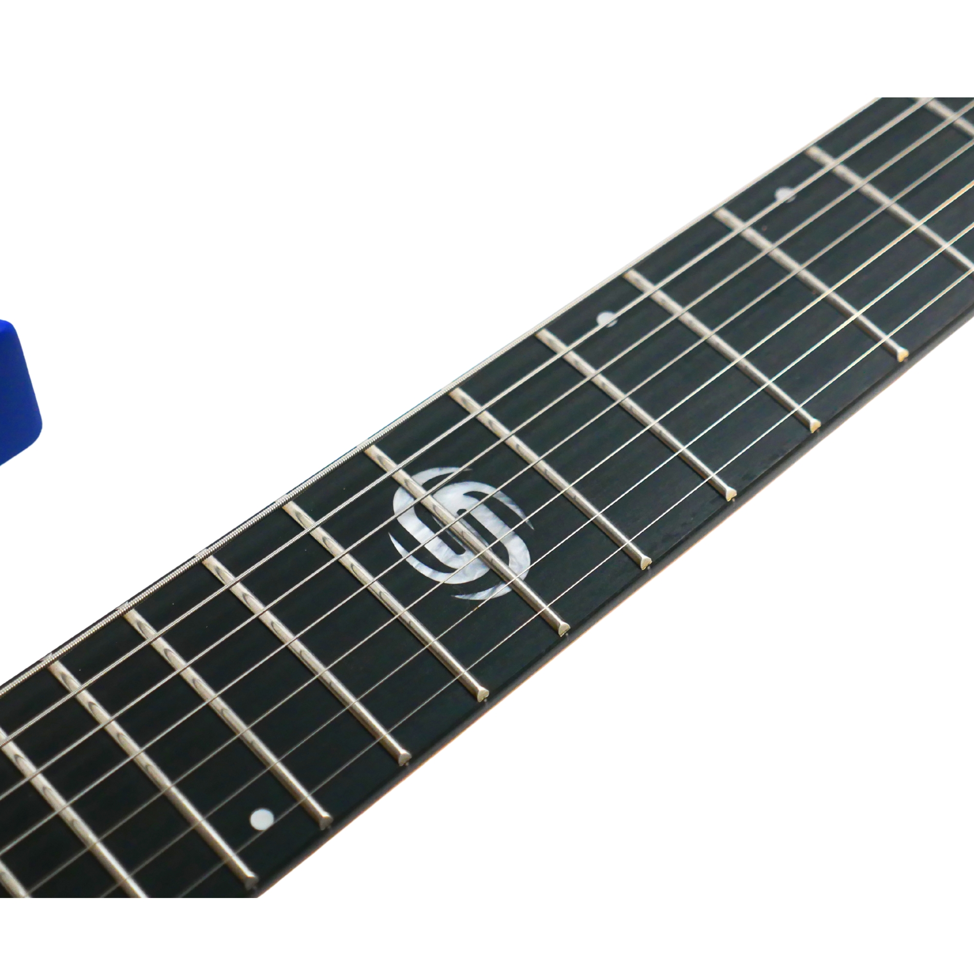 SQOE SEIB7S Cosmic wave blue HH Super Strat