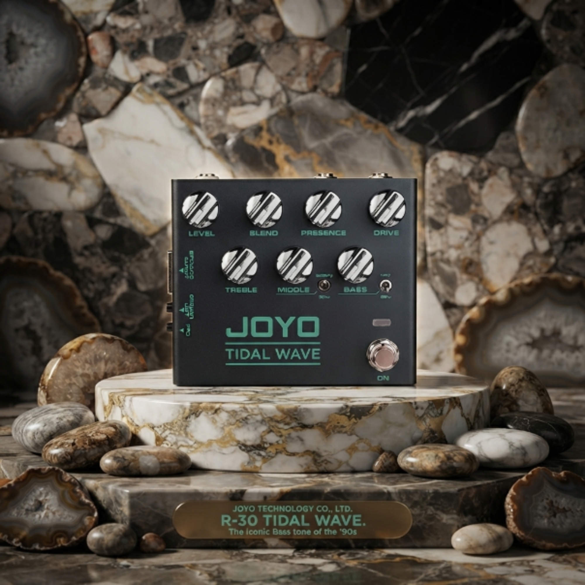 Joyo R-30 Tidal Wave Bass Preamp Pedal