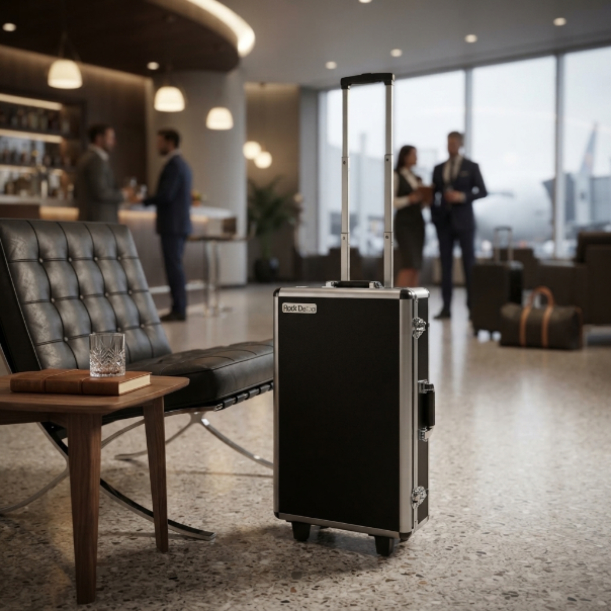 Joyo RD1 Pedal Case w Trolley Wheels Telescopic Handle