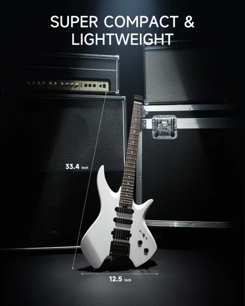 Donner NHL-500 headless guitar