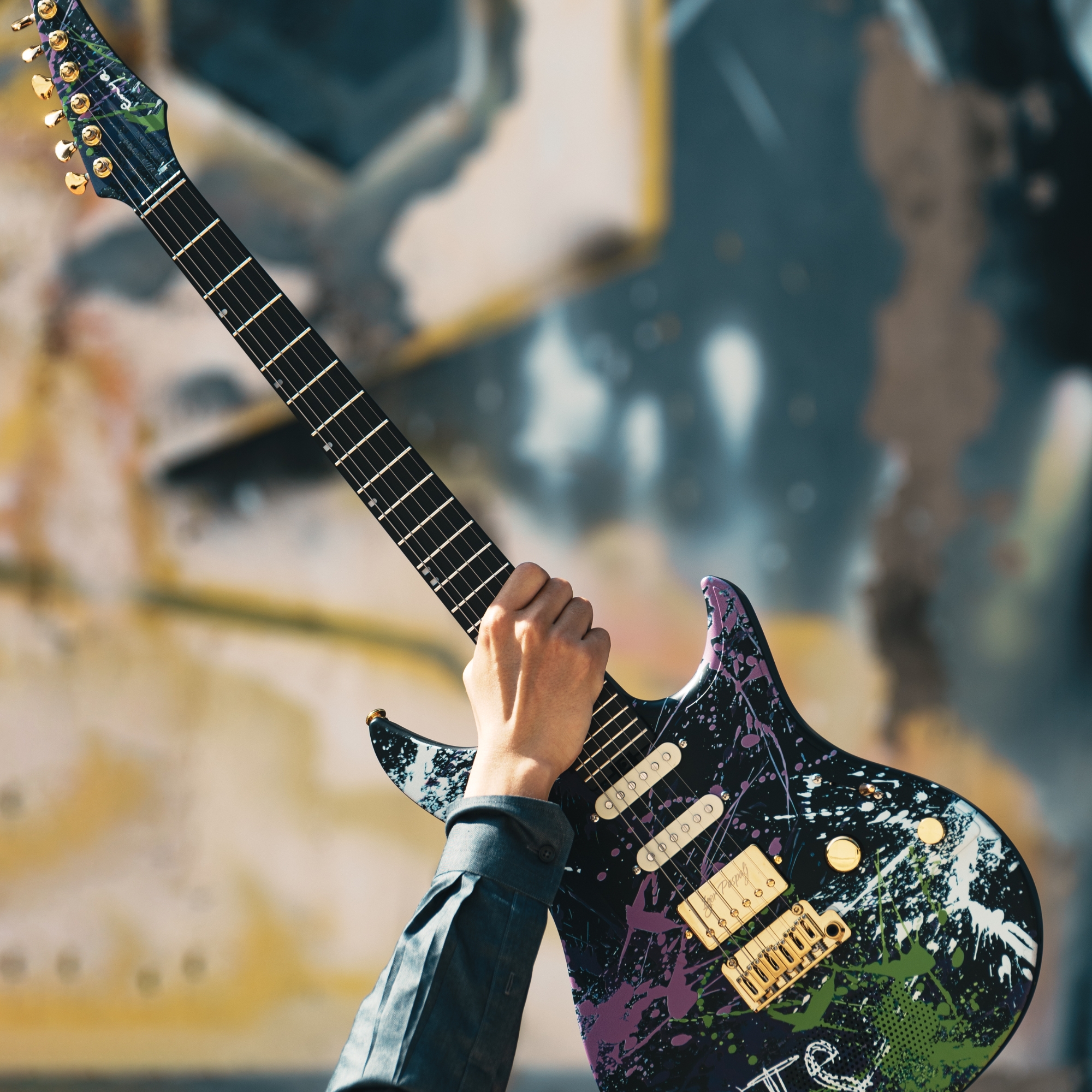 Enya Nova Inspire series Iris smart electric guitar exclusive thickened bag Type-C charging cable