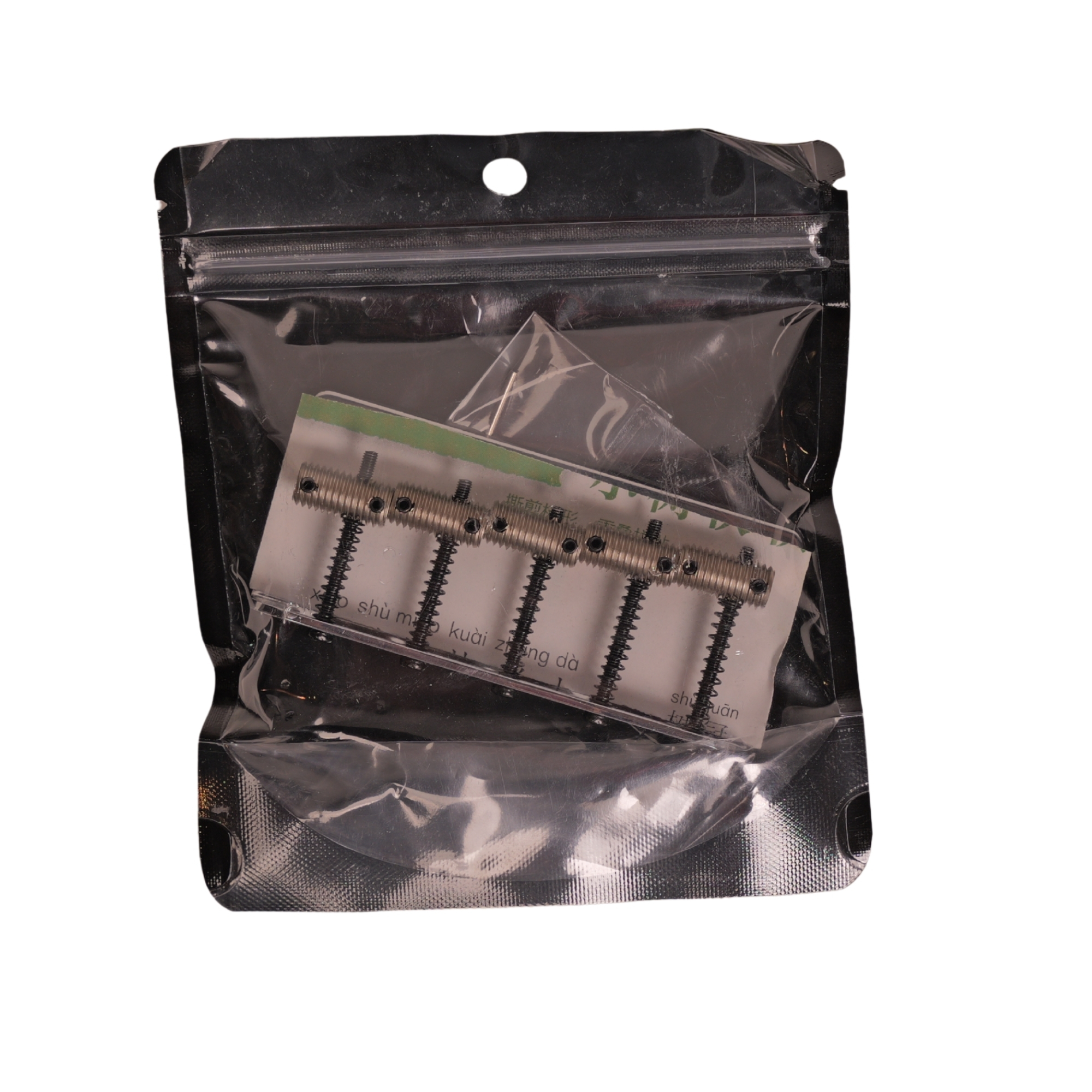 Wilkinson WOB51T-CR Vintage Bass Bridge  Barrel Saddles