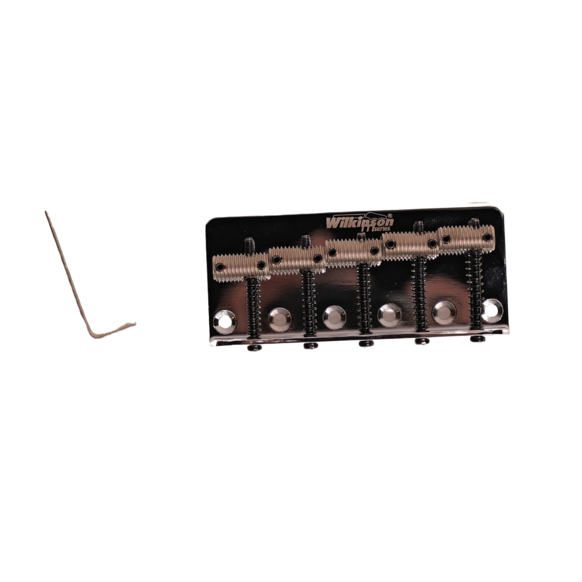 Wilkinson WOB51T-CR Vintage Bass Bridge Barrel Saddles