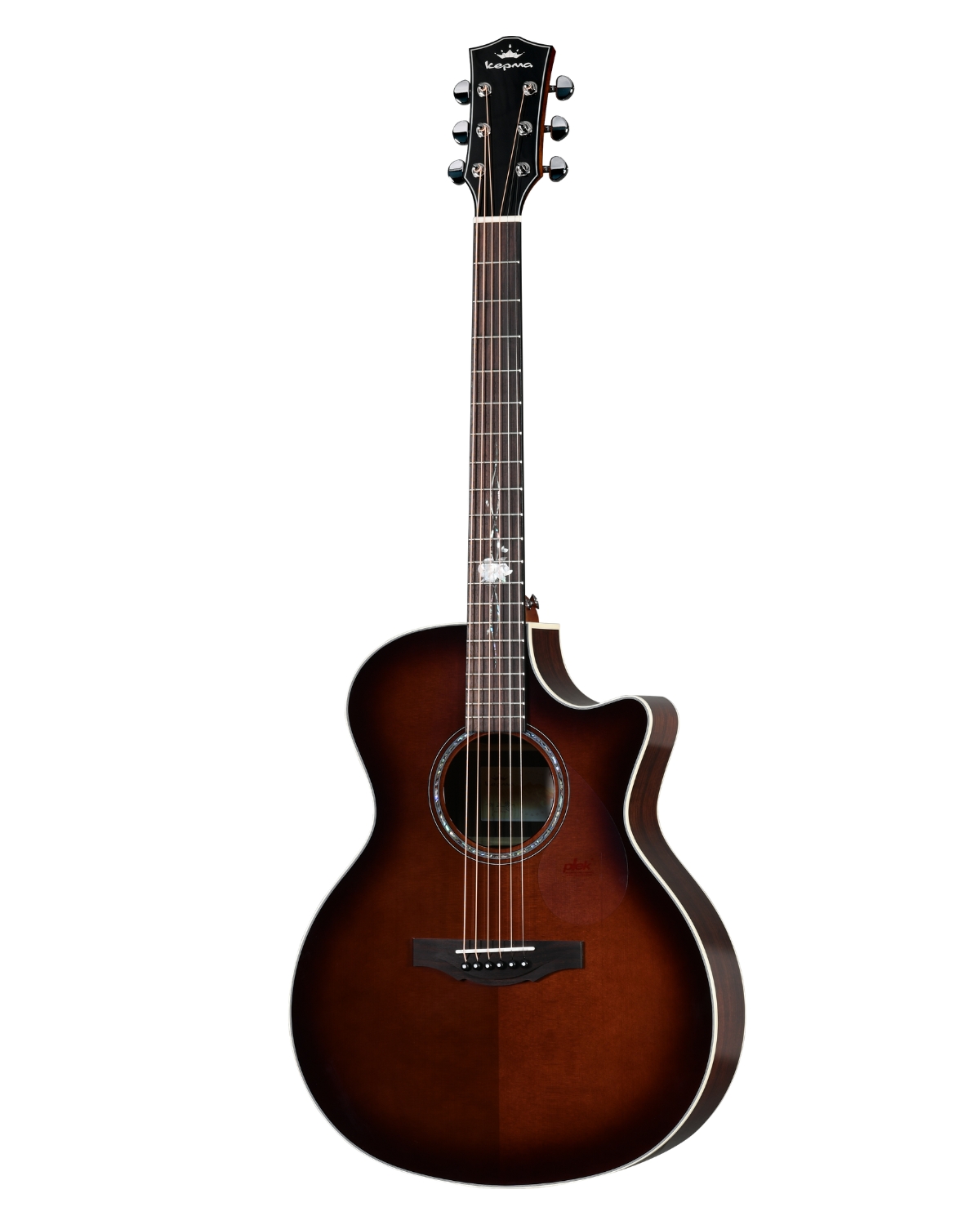 Kepma G1SE GA Vintage Semi Acoustic Guitar with L1 Loop Pickup Premium Grand Auditorium Guitar
