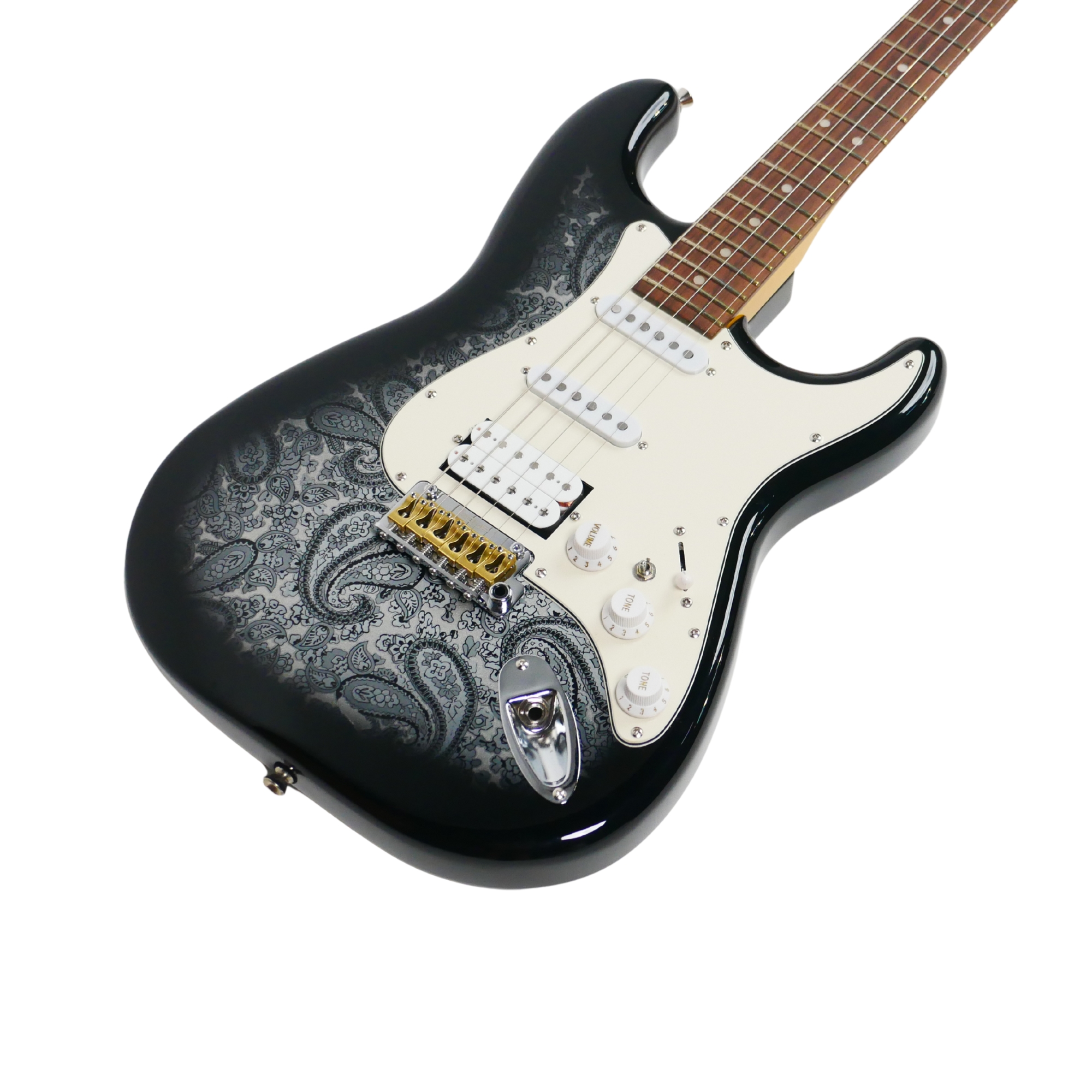 SQOE SEST1100 HSS - PAISLEY BLACK HARDCASE WITH KIT